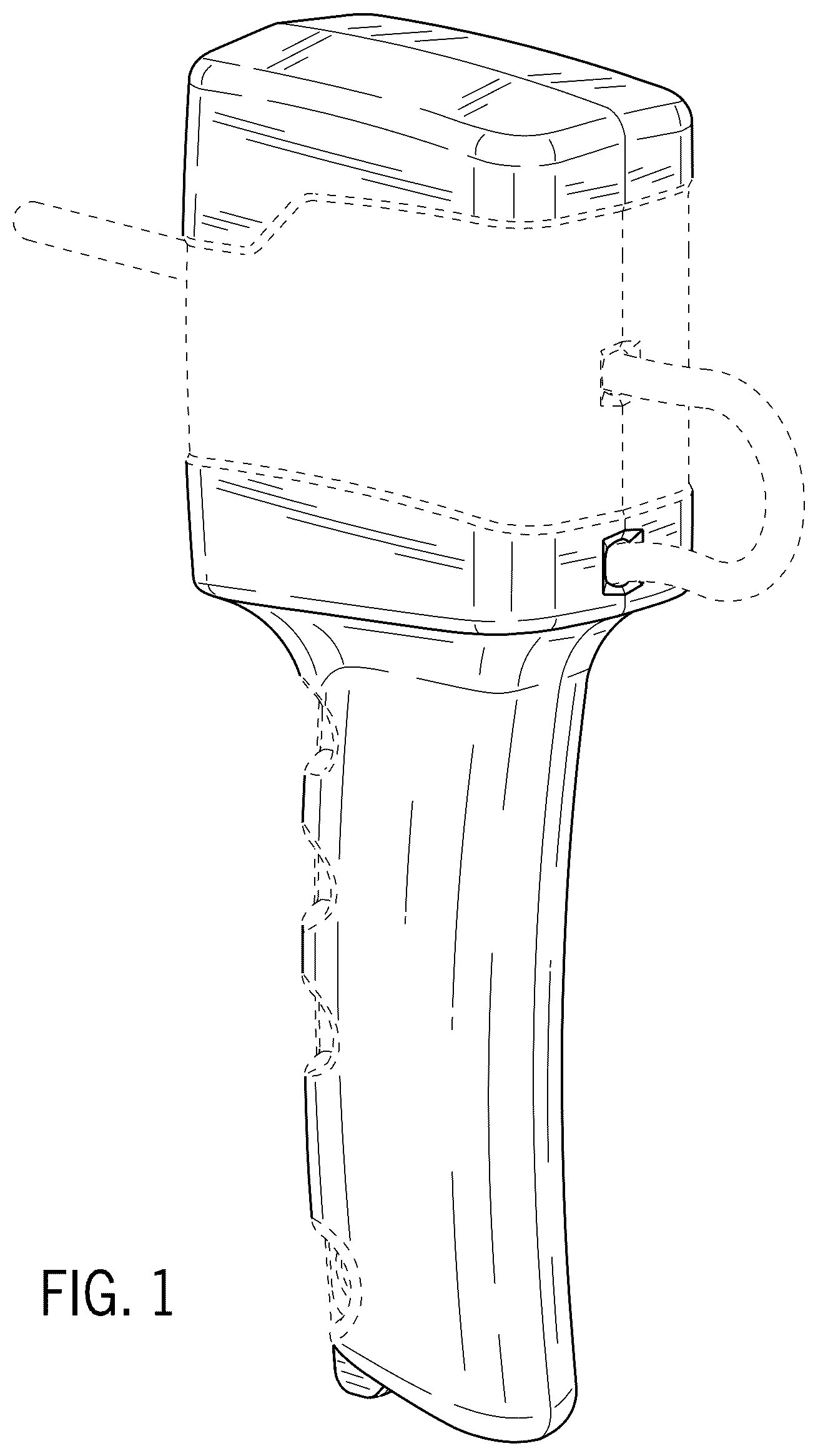 Patent USD1043313 — Cable lockout device — Figure 1