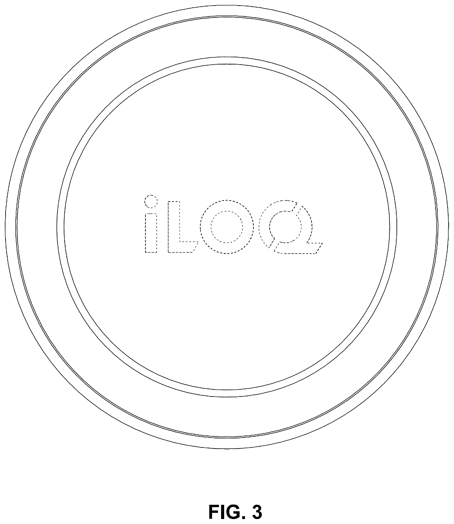 Patent USD1043314 Figure 3 – Lock