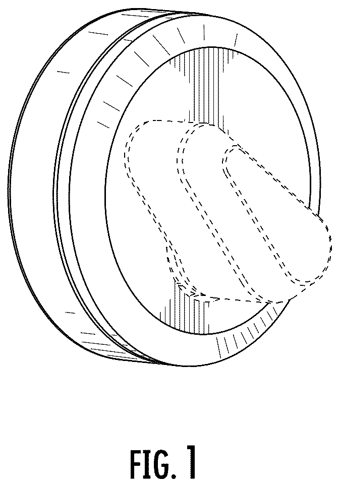 Patent USD1043317 — Thumbturn rosette — Figure 1