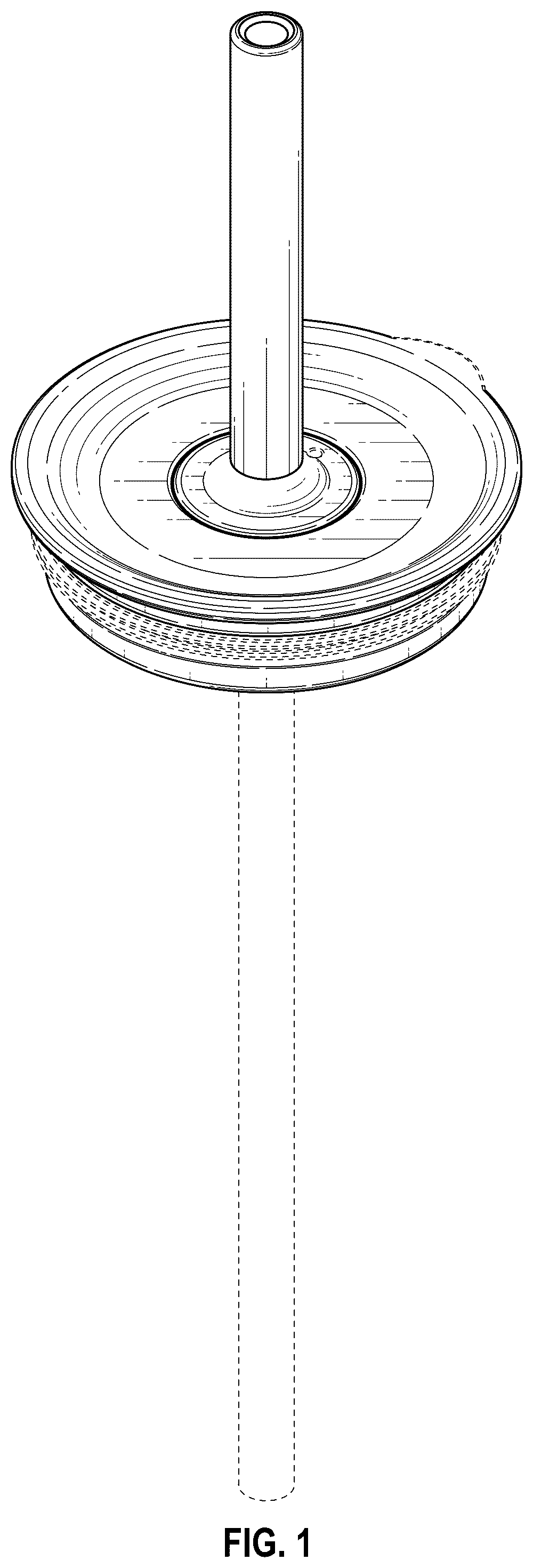 Patent USD1043340 Figure 1 – Lid