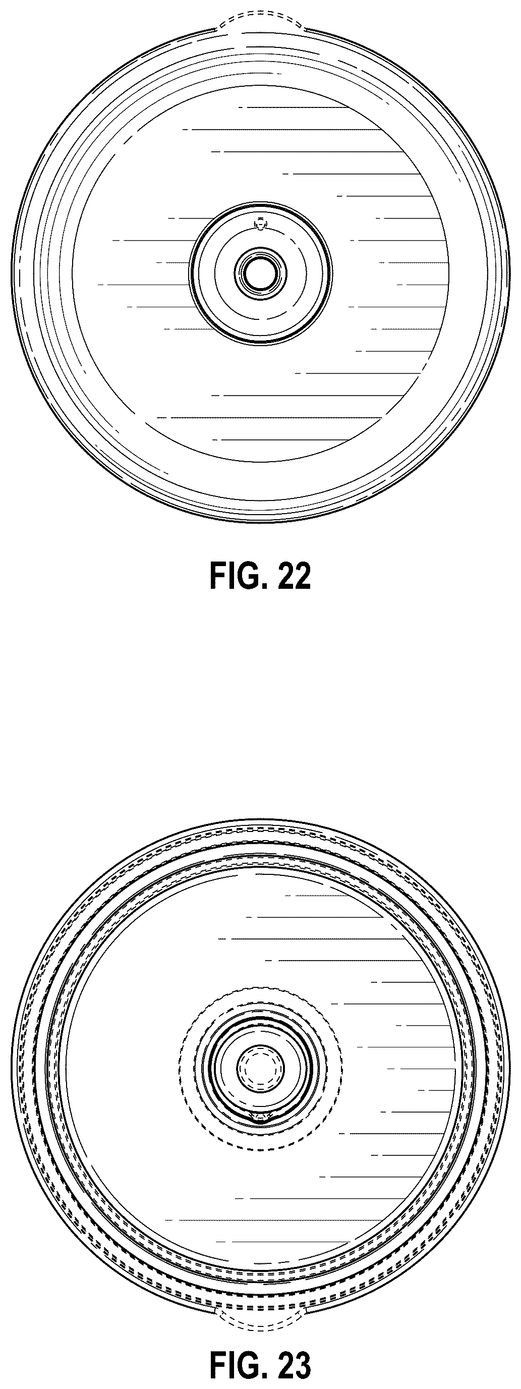 Patent USD1043340 Figure 20 – Lid