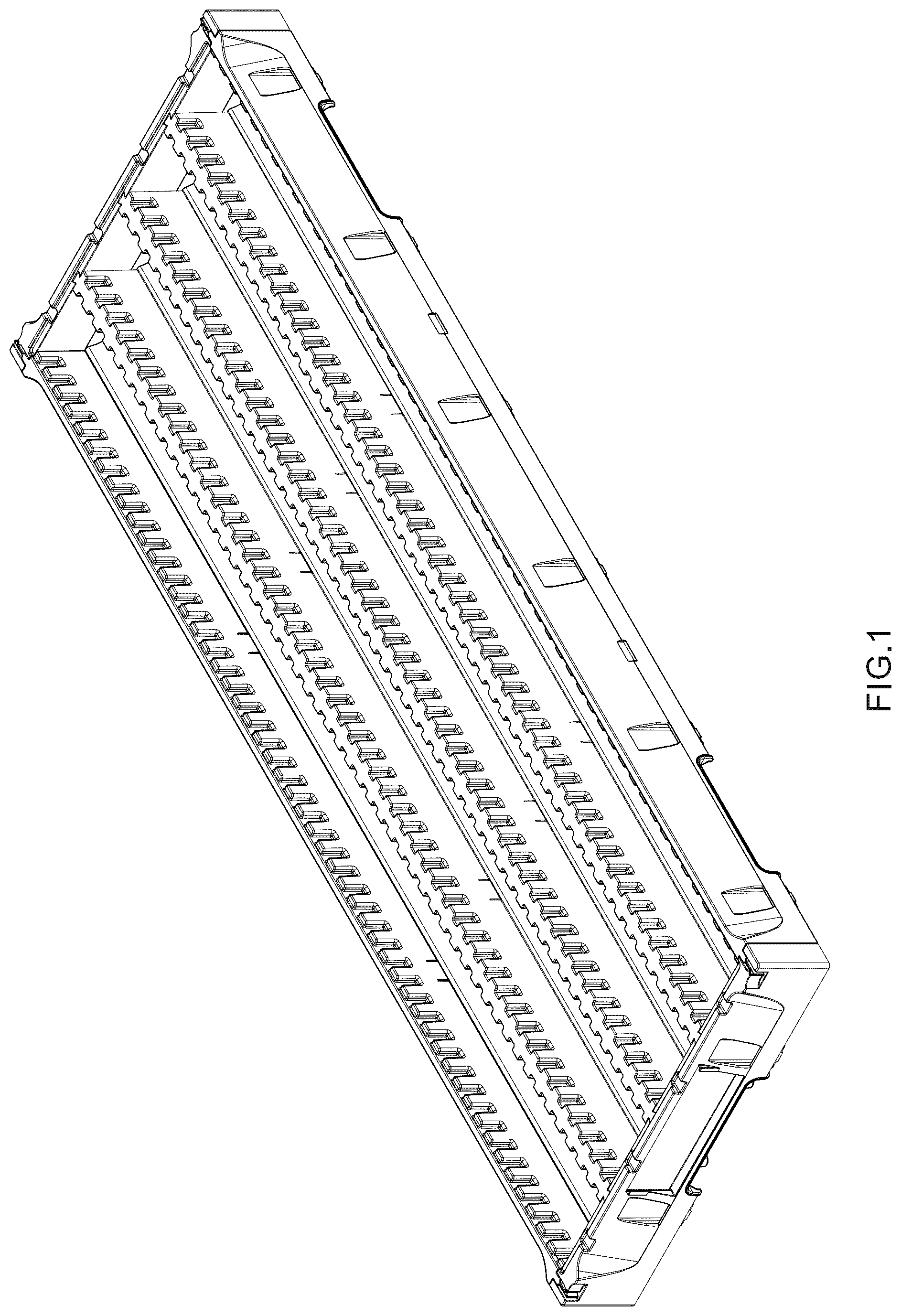 Patent USD1043342 — Interchangeable dismountable hinged box — Figure 1
