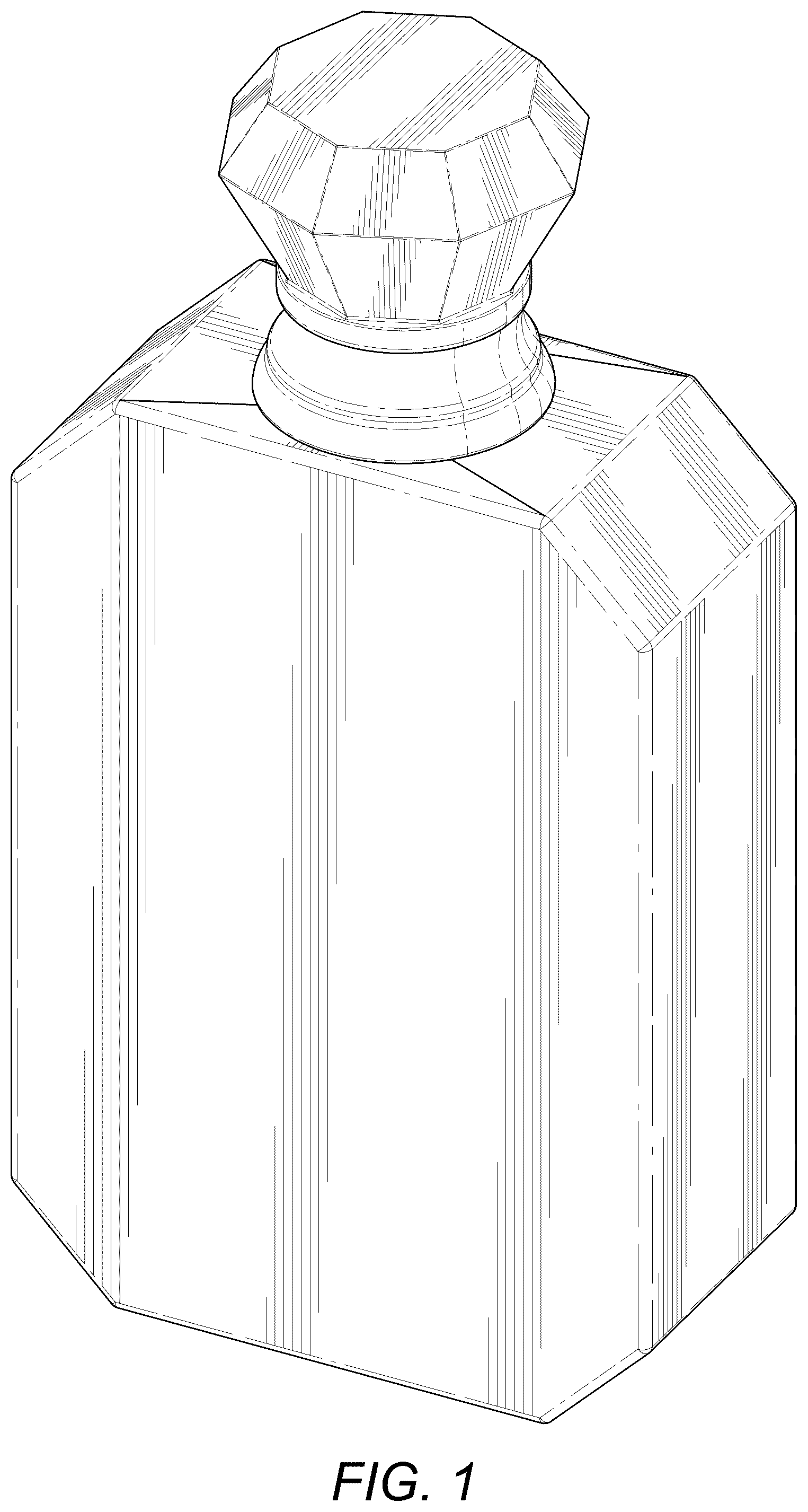 Patent USD1043349 — Fragrance bottle — Figure 1