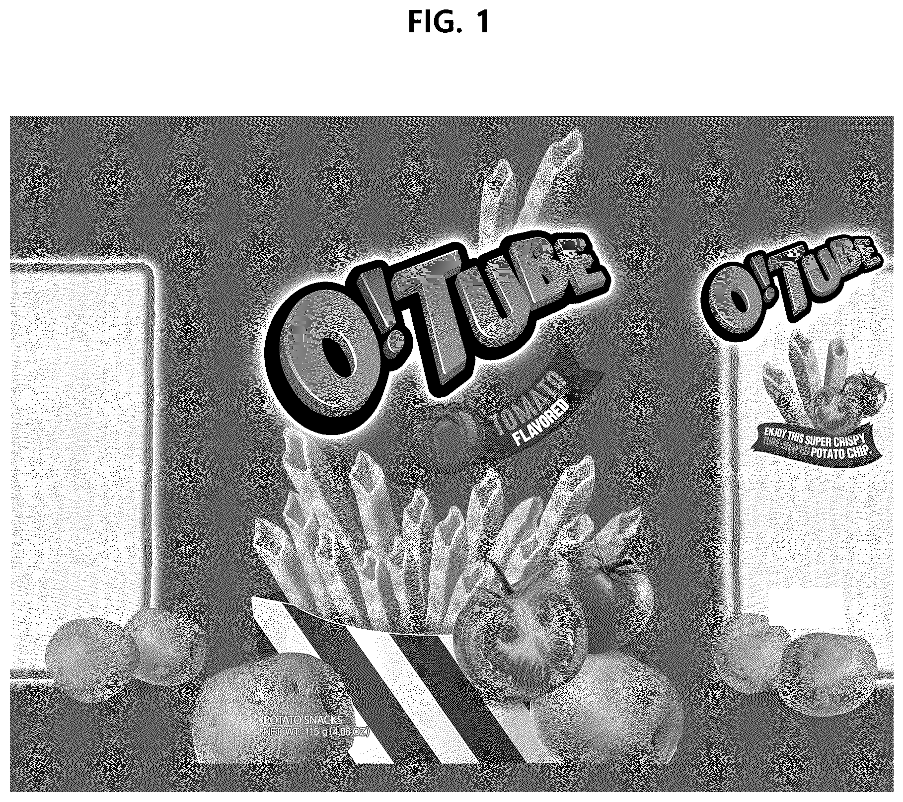Patent USD1043366 — Snack packaging — Figure 1
