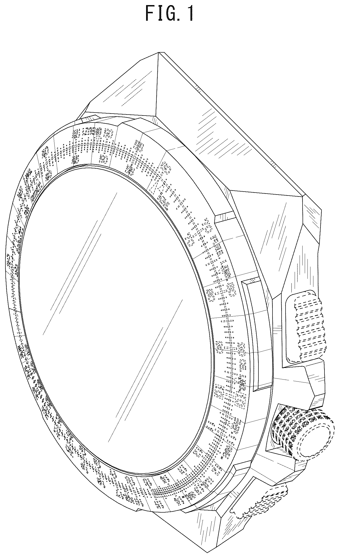 Patent USD1043371 — Watchcase — Figure 1