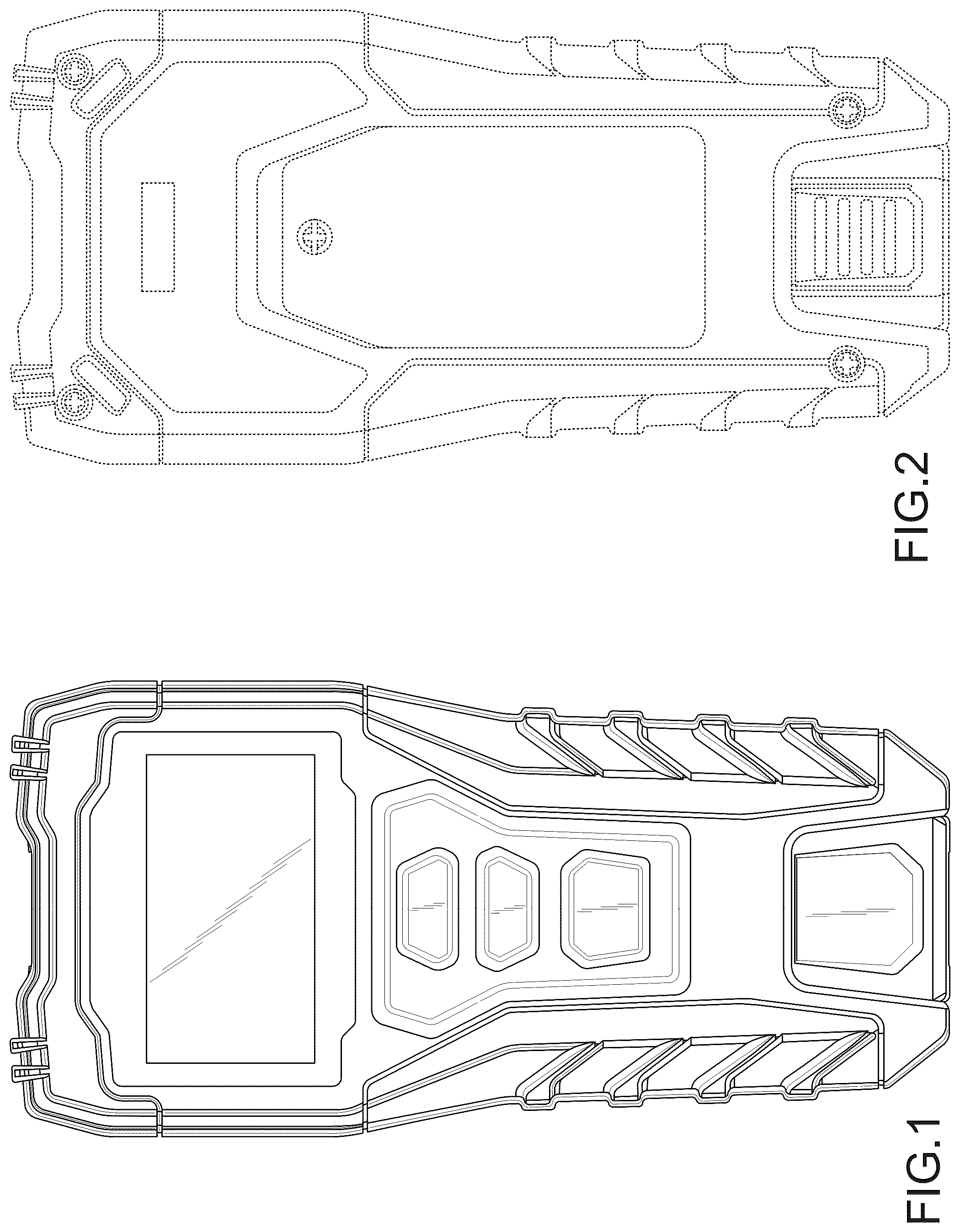 Patent USD1043386 Figure 1 – Cable tester