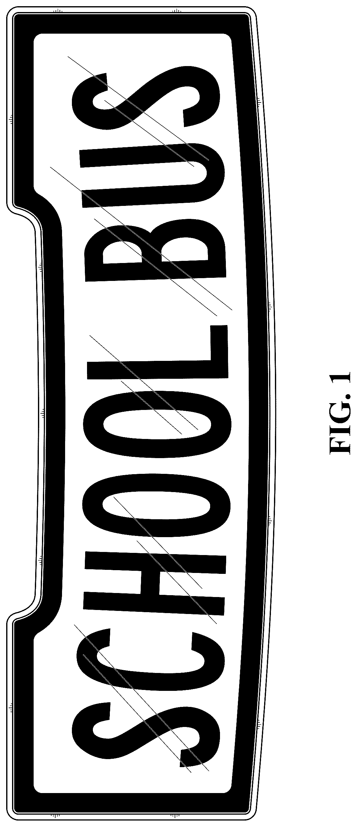 Patent USD1043395 — Led light panel — Figure 1