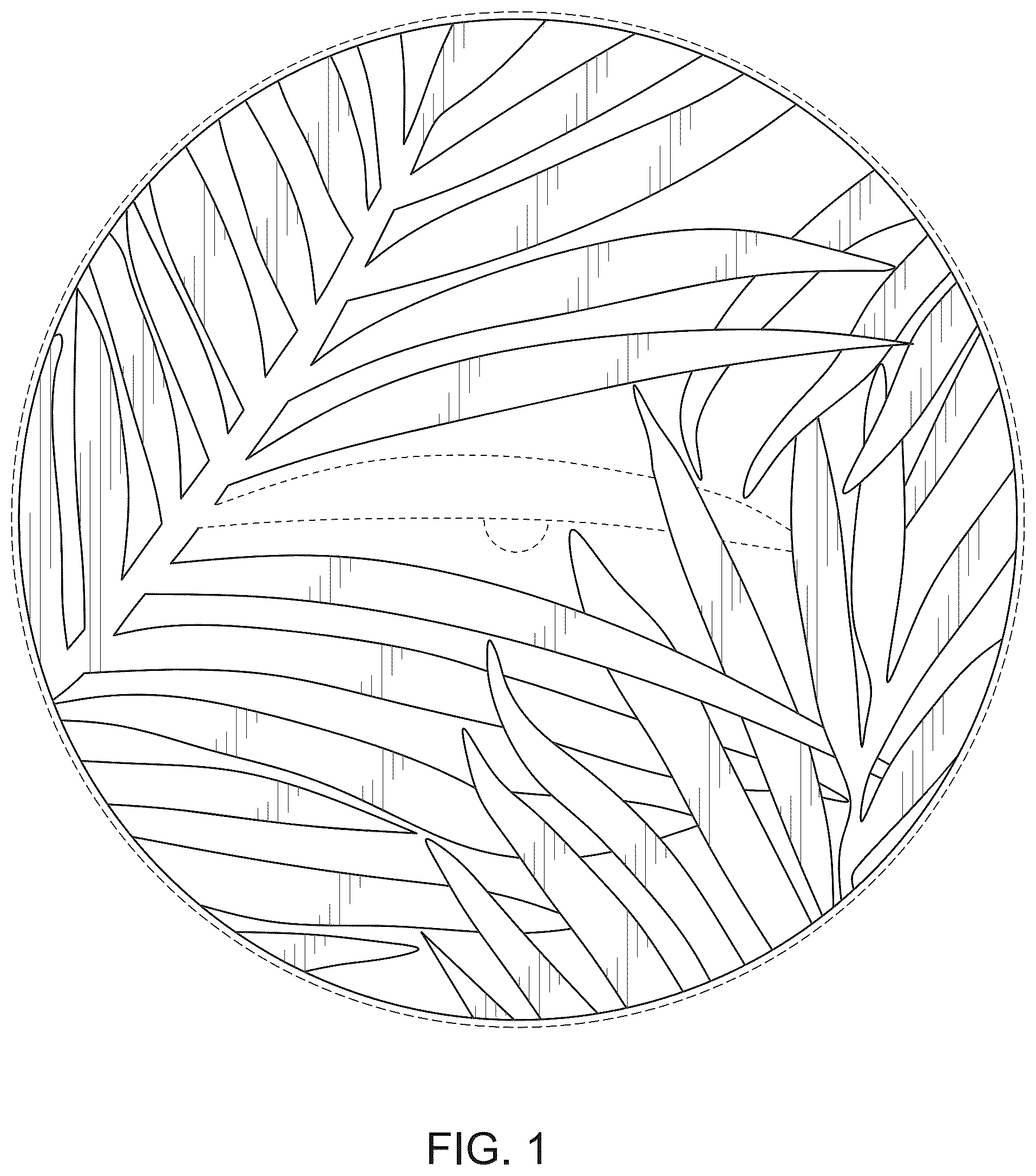 Patent USD1043403 — Watch dial — Figure 1