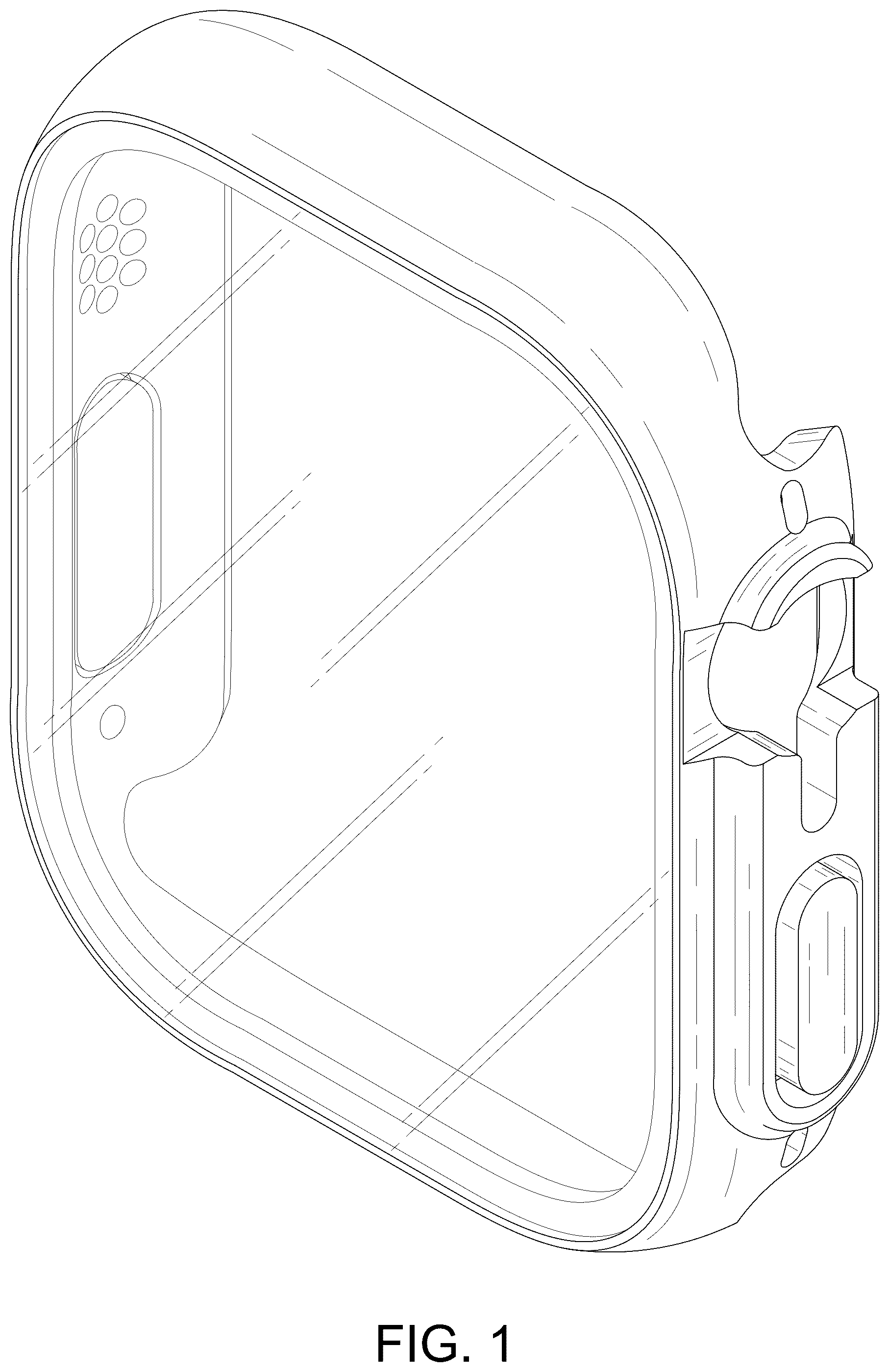 Patent USD1043404 Figure 1 – Watch case