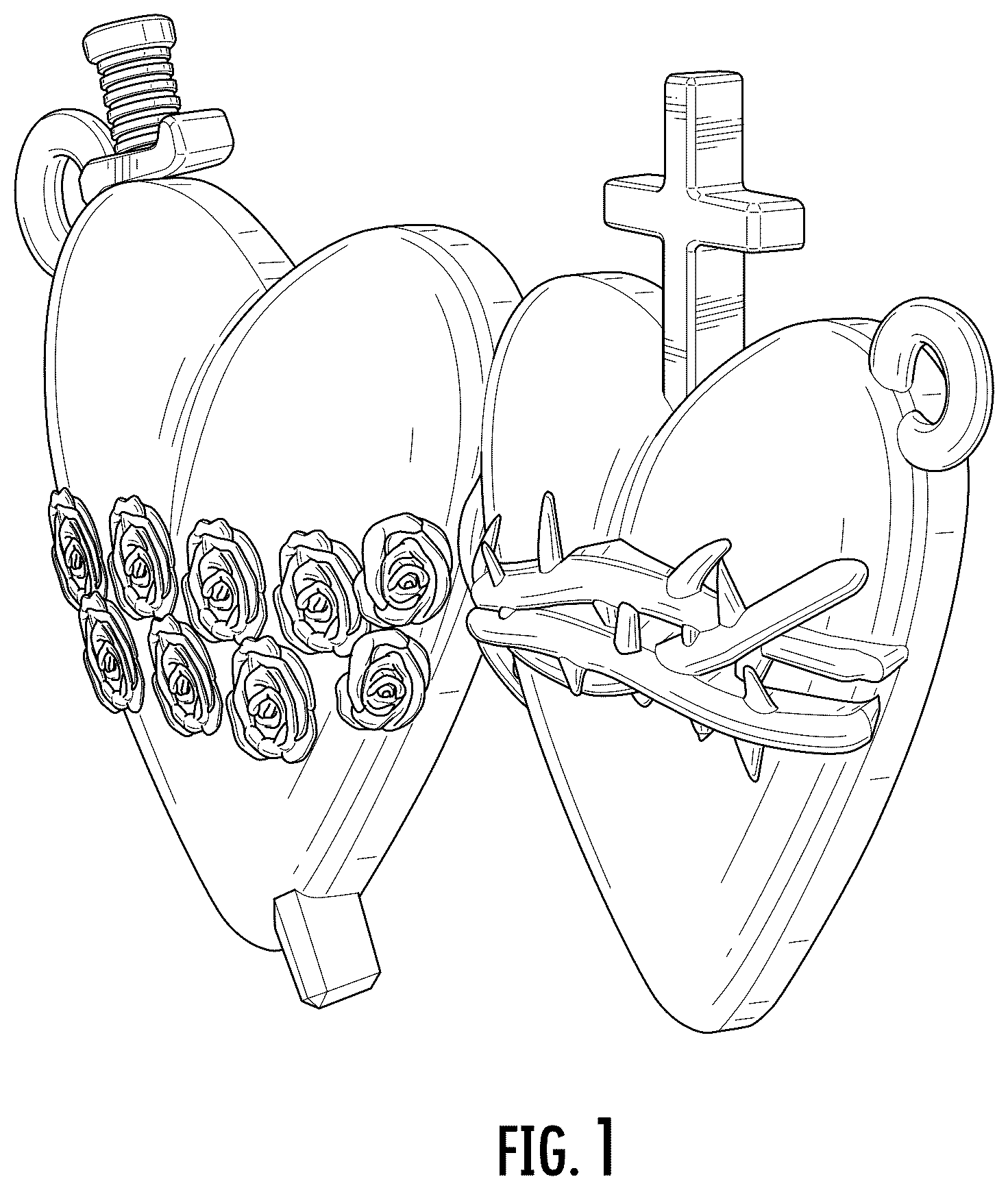 Patent USD1043407 — Jewelry article — Figure 1