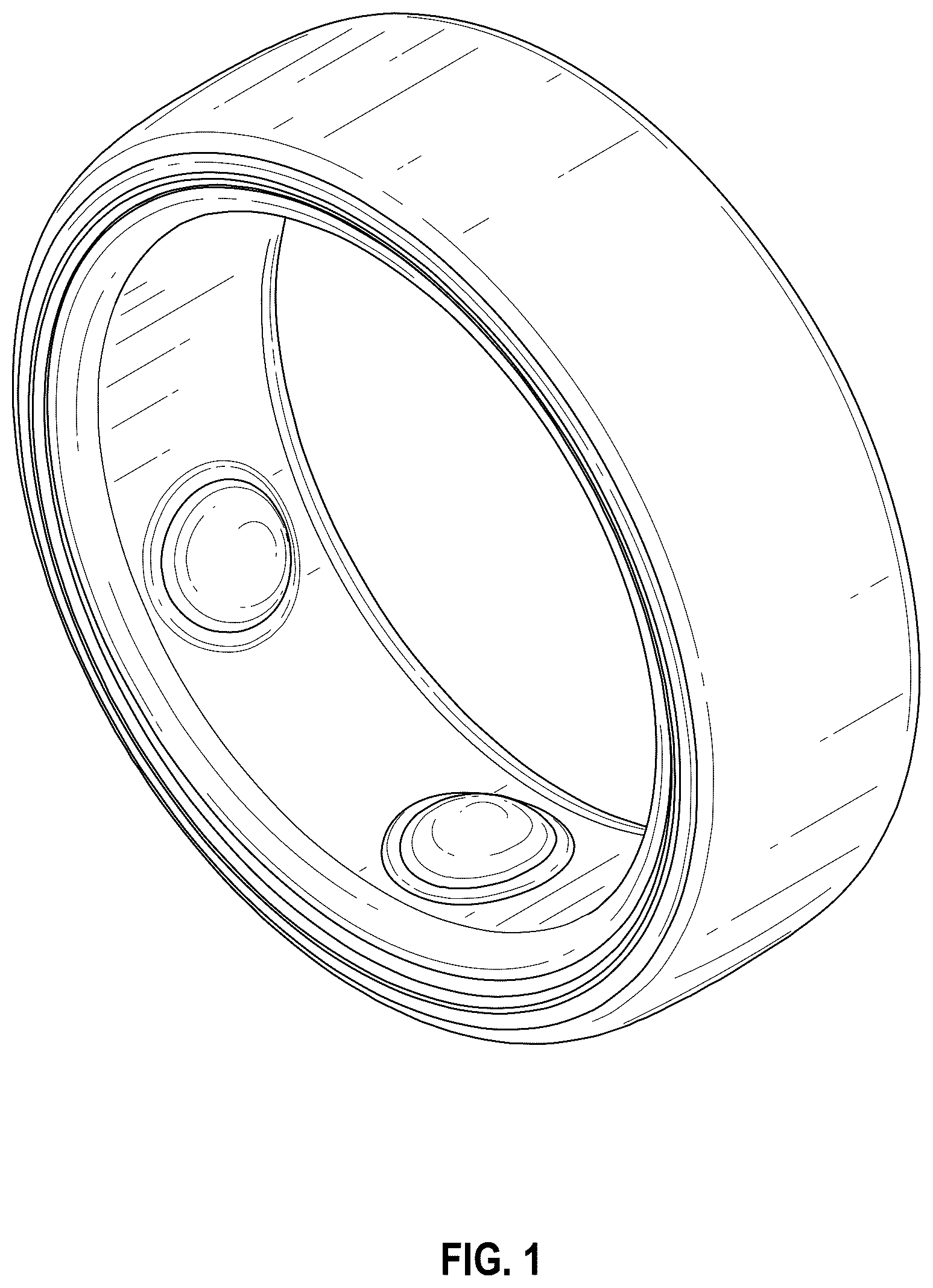 Patent USD1043412 — Ring wearable device — Figure 1