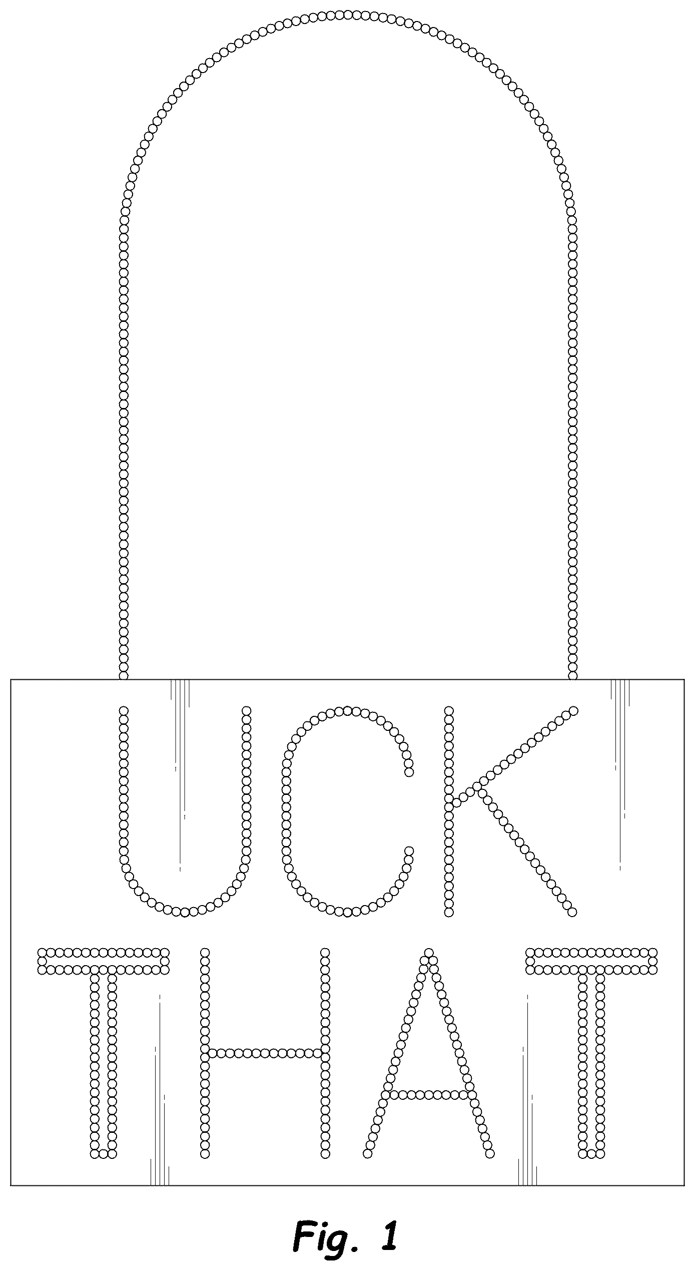 Patent USD1043416 — Necklace — Figure 1