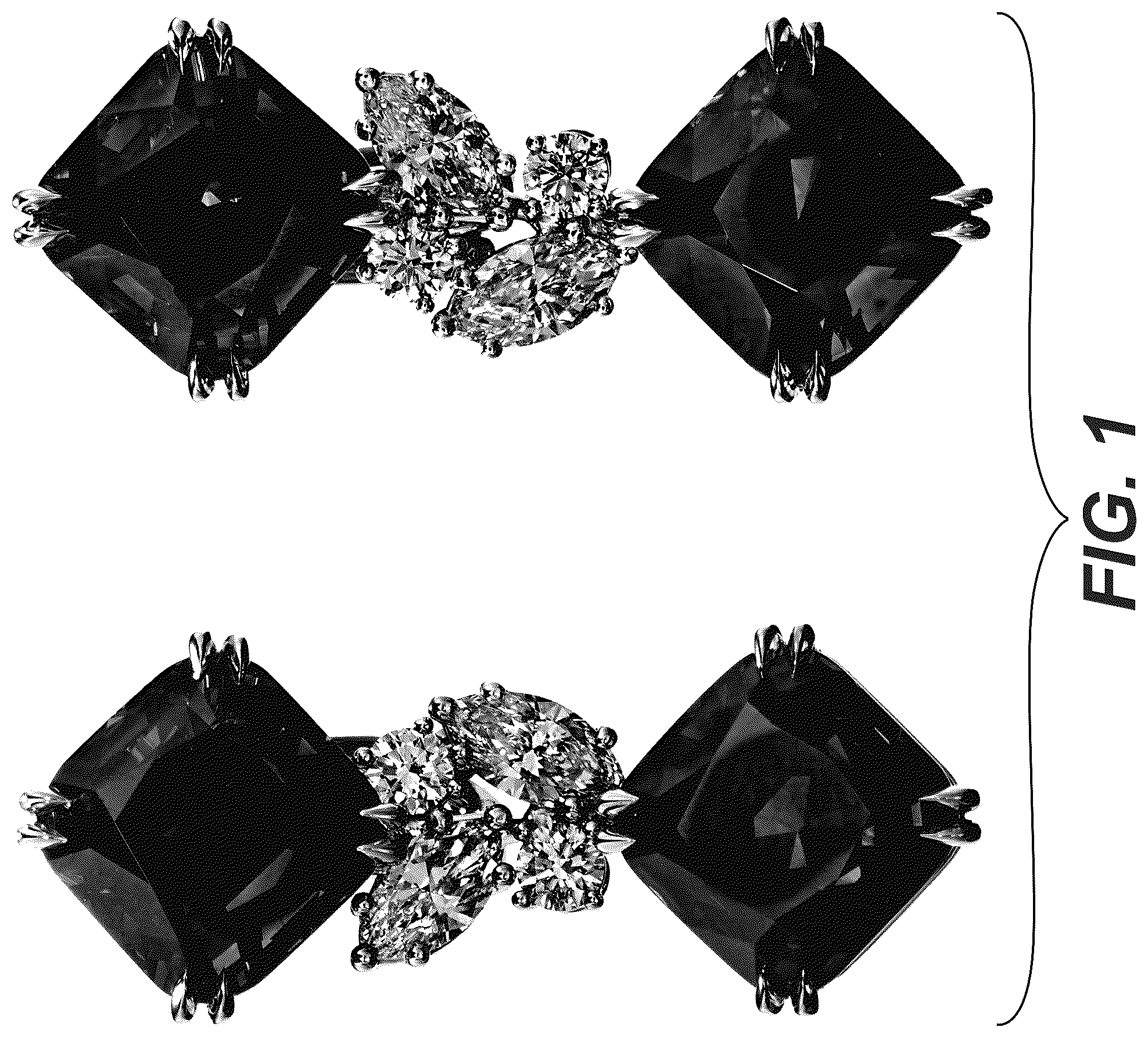 Patent USD1043420 — Pair of earrings — Figure 1