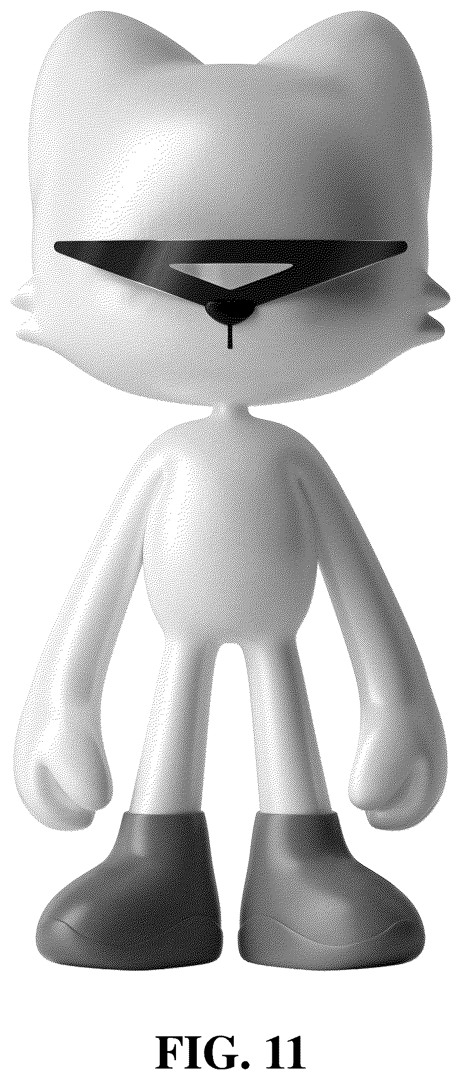 Patent USD1043425 Figure 10 – Mascot figure