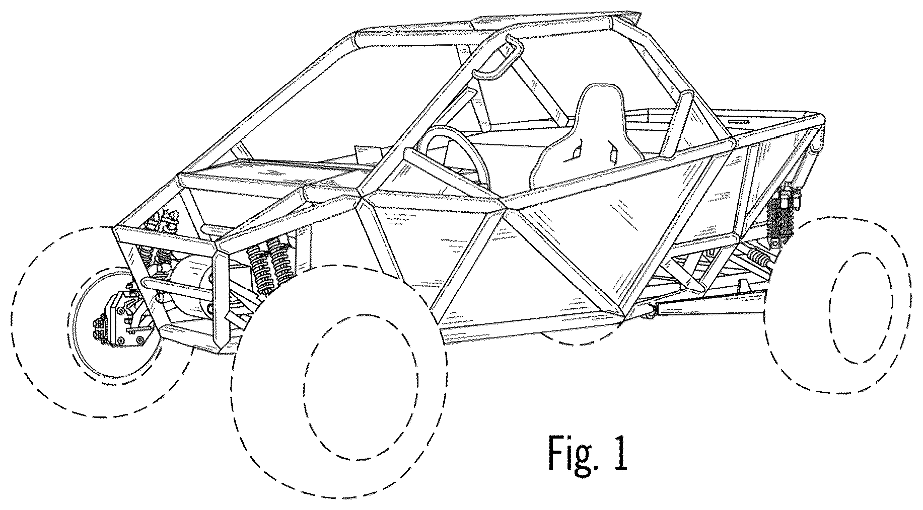 Patent USD1043432 — Go kart — Figure 1