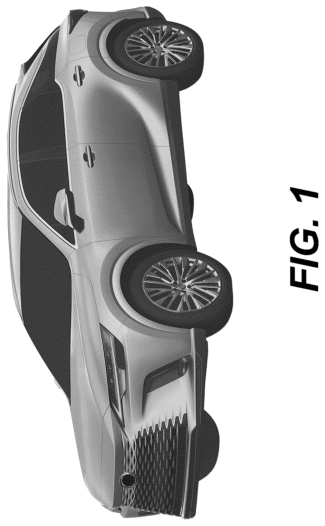Patent USD1043435 — Motor vehicle and/or toy vehicle replica thereof — Figure 1