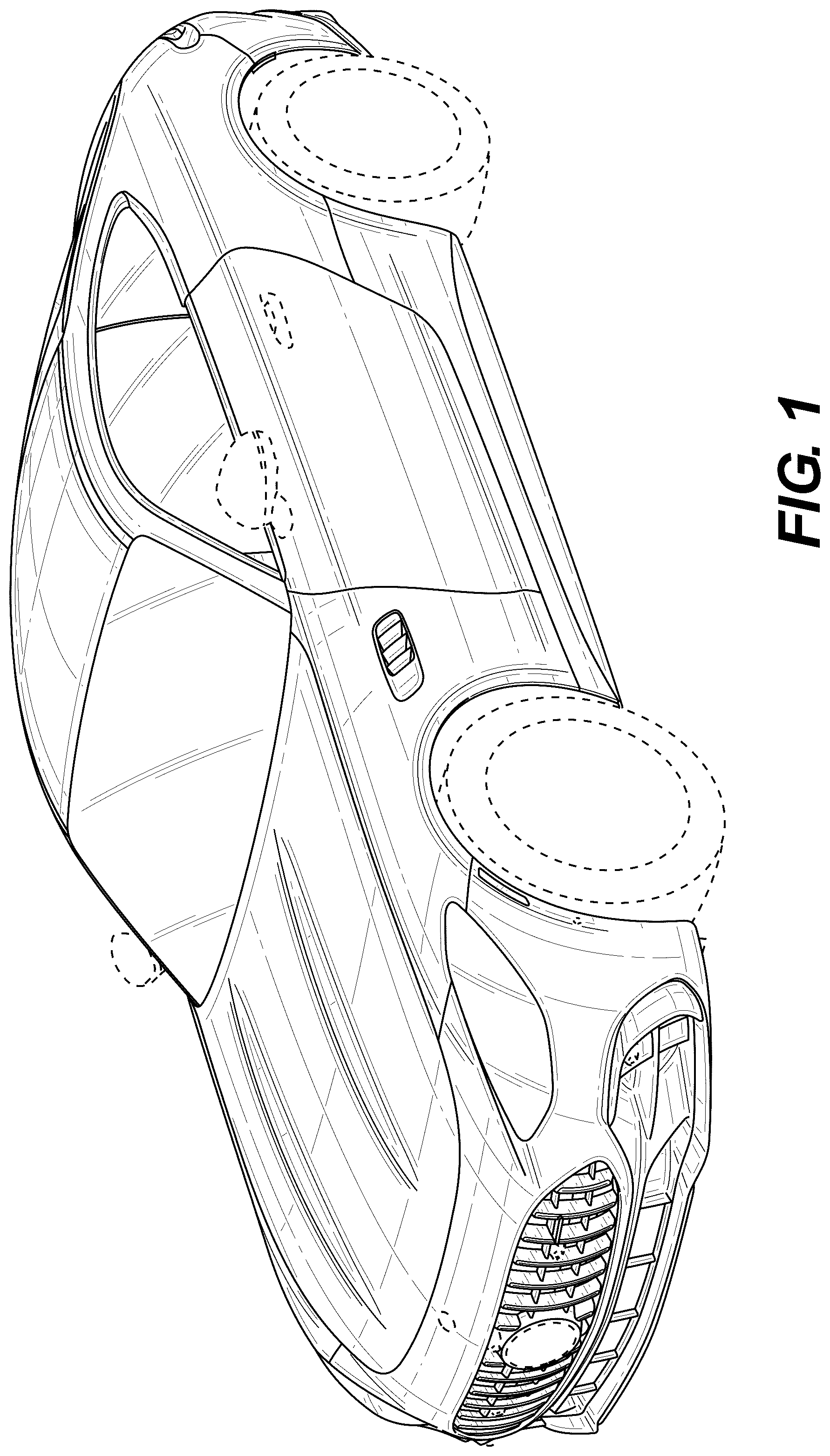 Patent USD1043439 — Motor vehicle body, toy vehicle body replica, and/or other replica — Figure 1