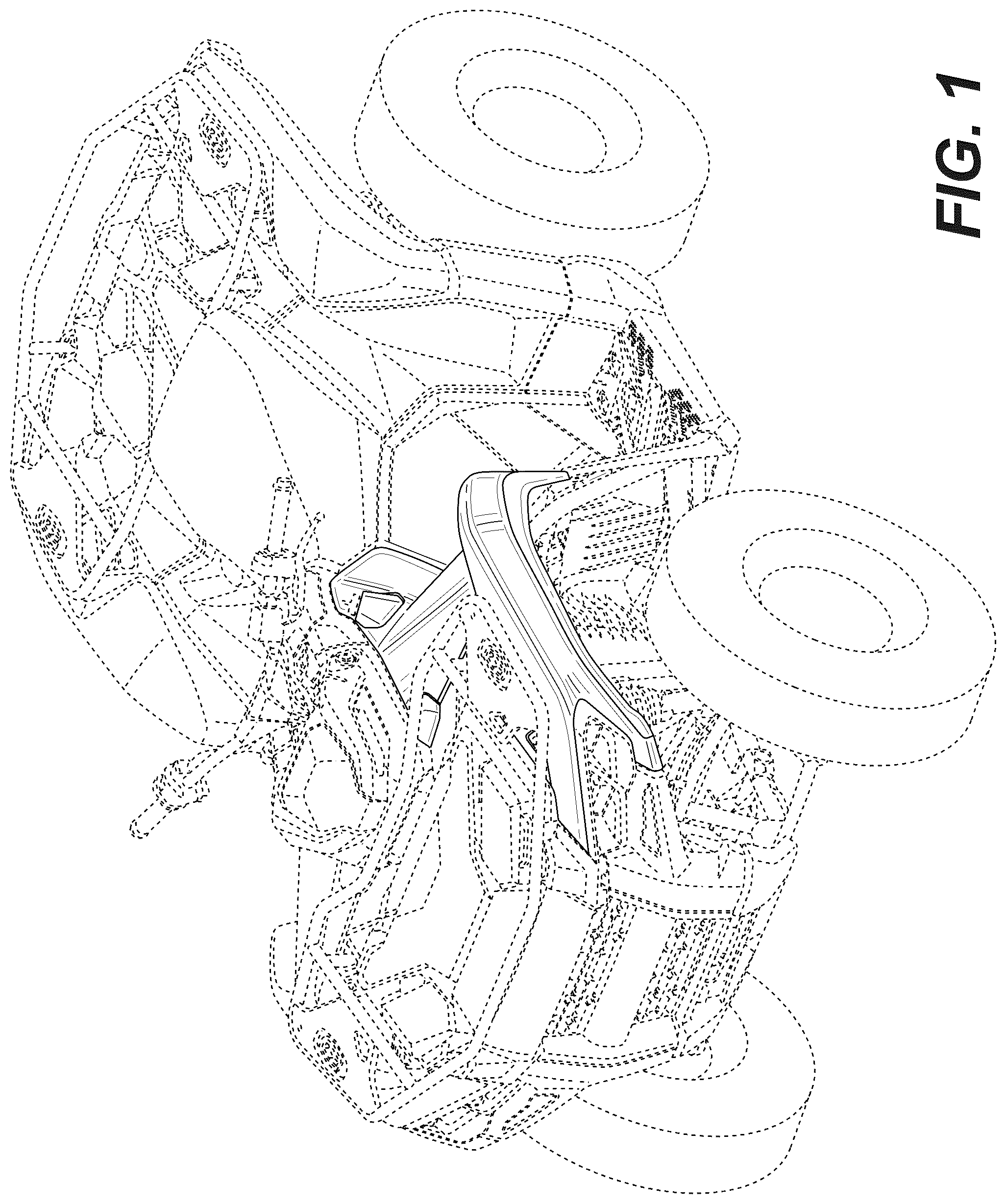 Patent USD1043453 — Vehicle body panel — Figure 1