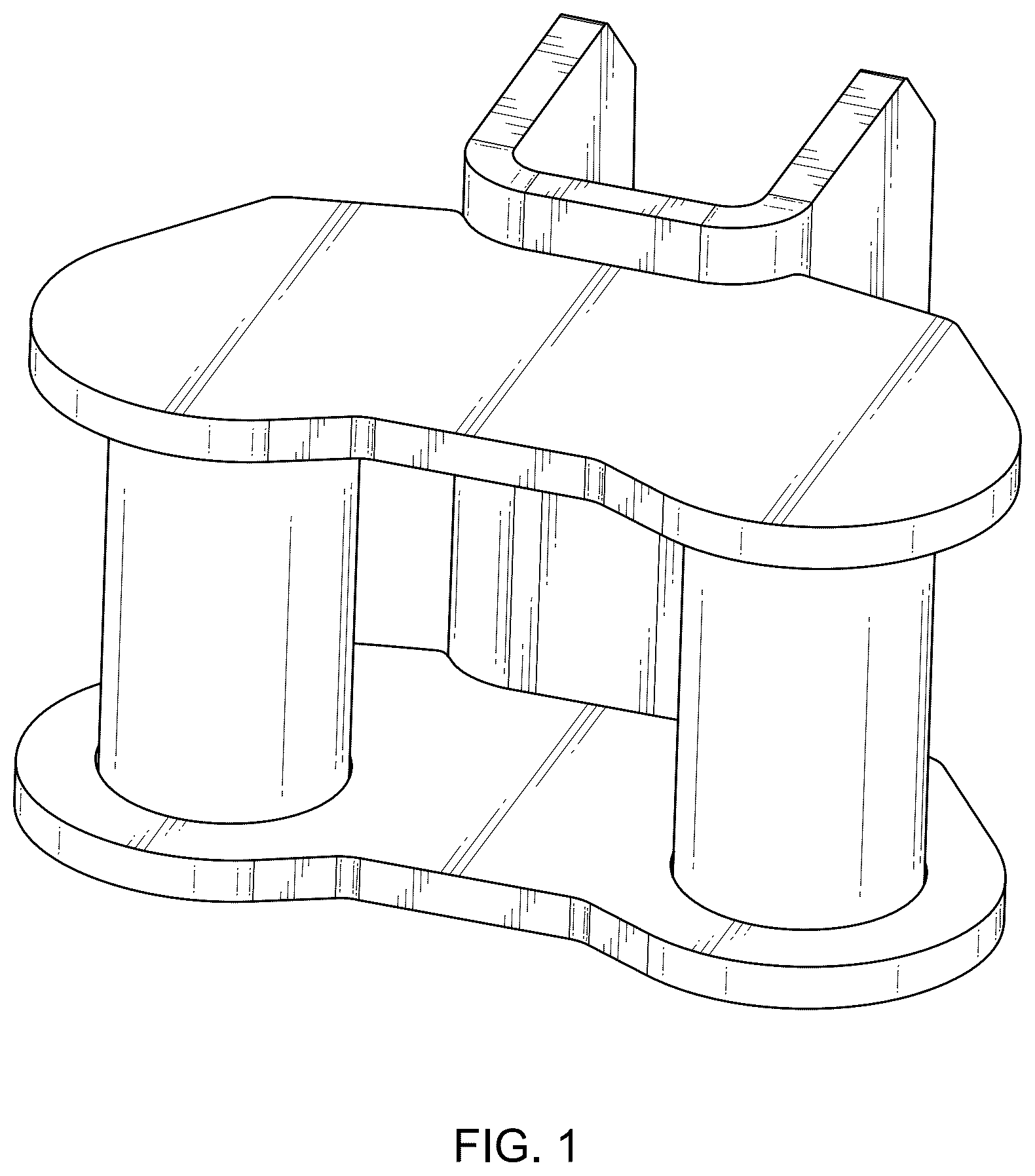 Patent USD1043460 — Head for weight-distributing hitch — Figure 1