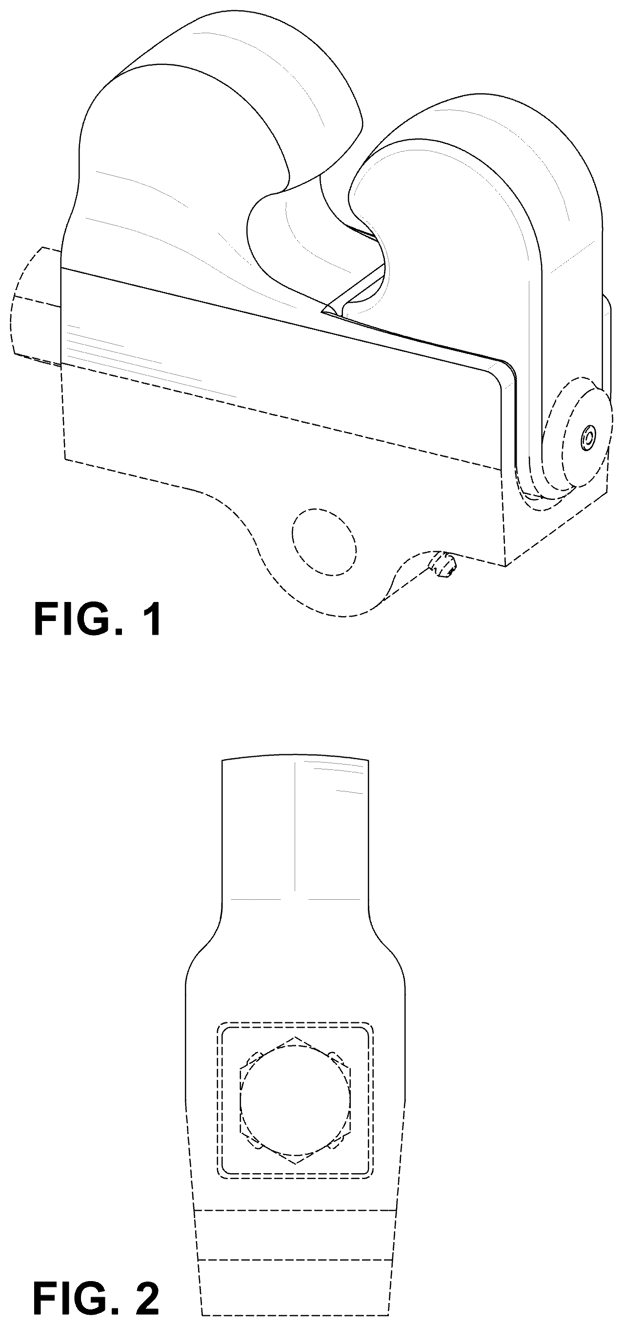 Patent USD1043461 — J-clamp assembly for truck saddle mounts — Figure 1