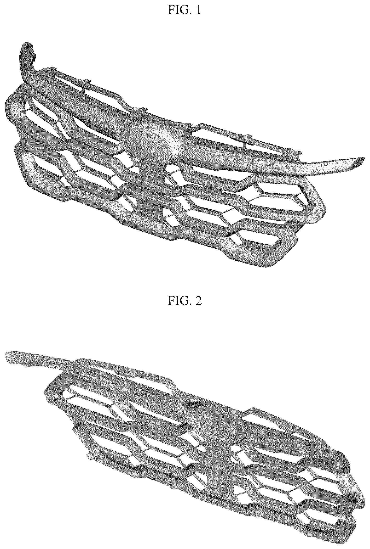 Patent USD1043464 — Front grille for an automobile — Figure 1