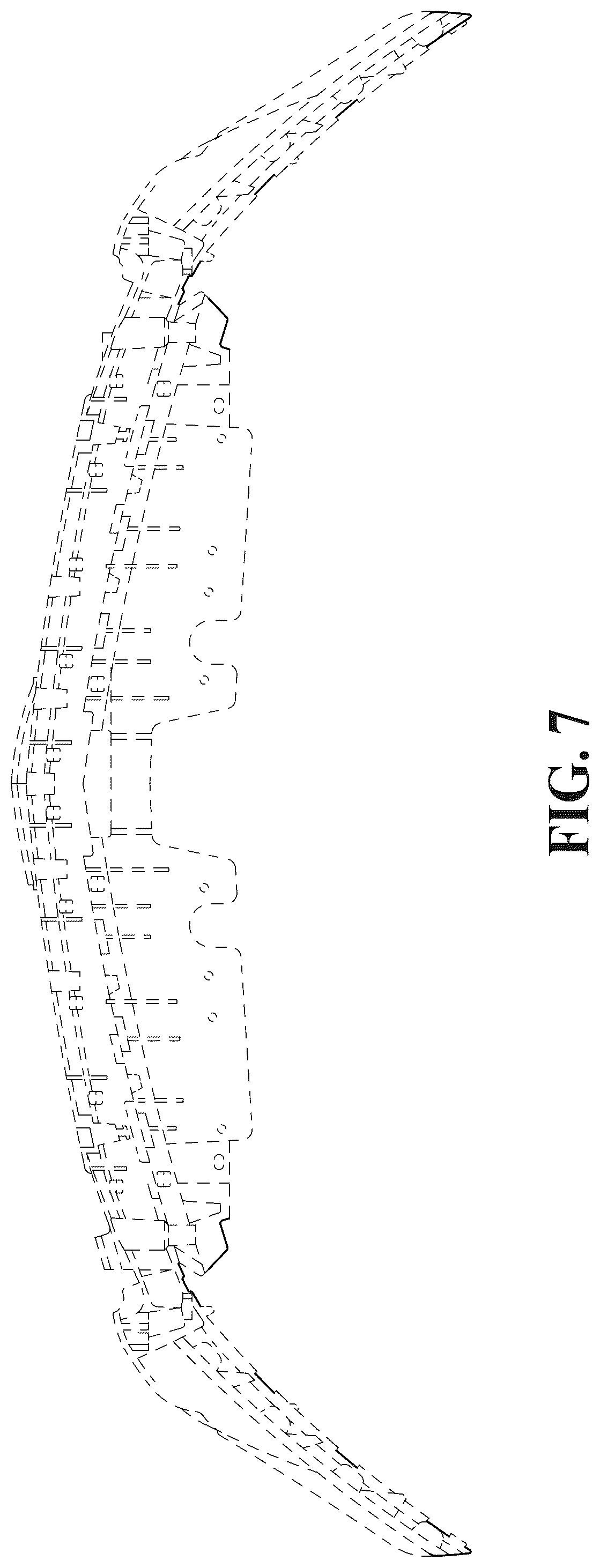 Patent USD1043468 Figure 7 – Motor vehicle grille