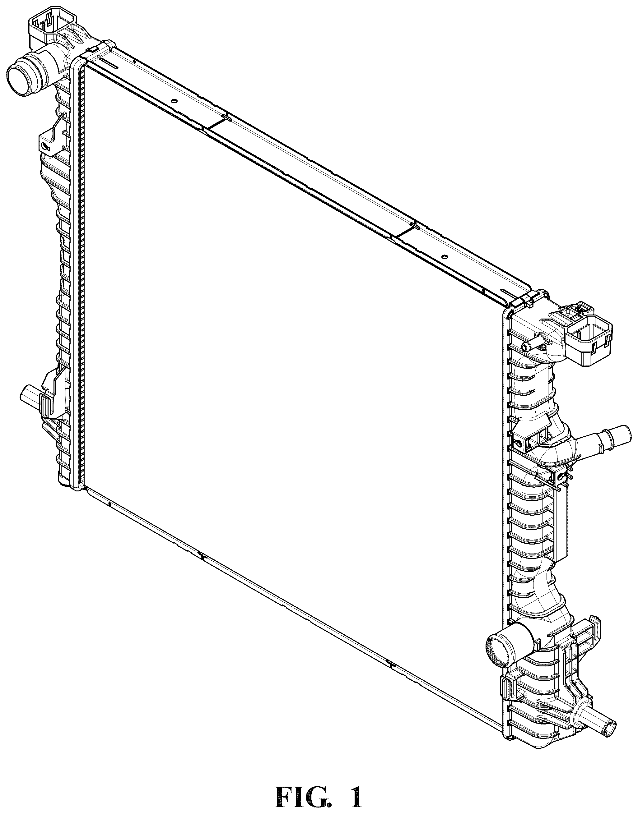 Patent USD1043473 — Radiator for a vehicle — Figure 1