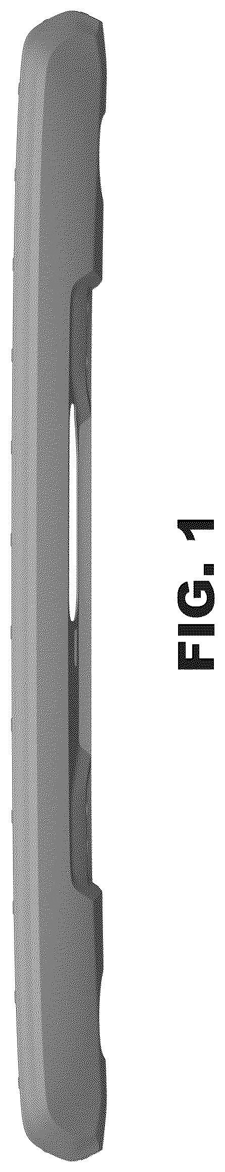 Patent USD1043477 Figure 1 – Rear bumper for a vehicle