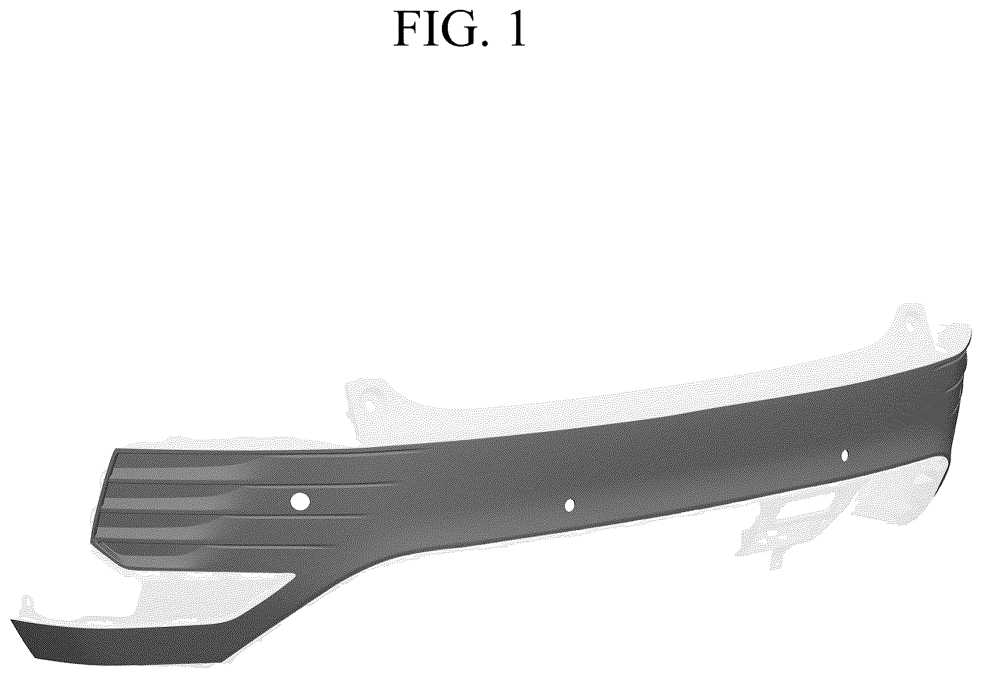 Patent USD1043482 — Rear bumper for automobile — Figure 1