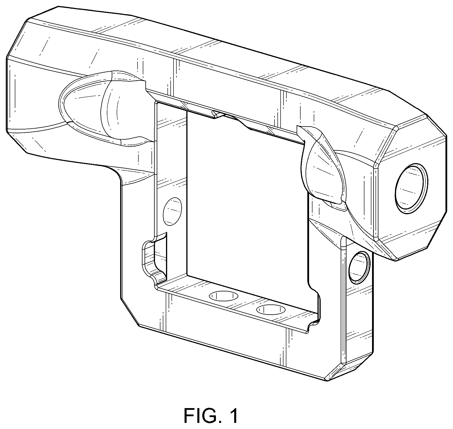Patent USD1043491 — Mud flap mounting plate — Figure 1