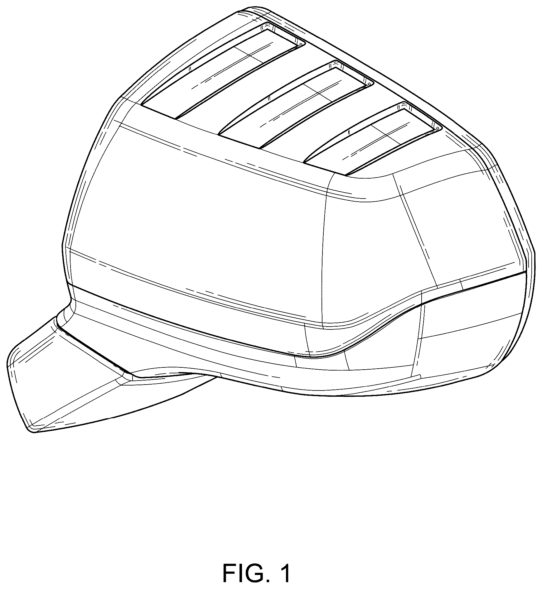 Patent USD1043493 — Vehicle mirror — Figure 1