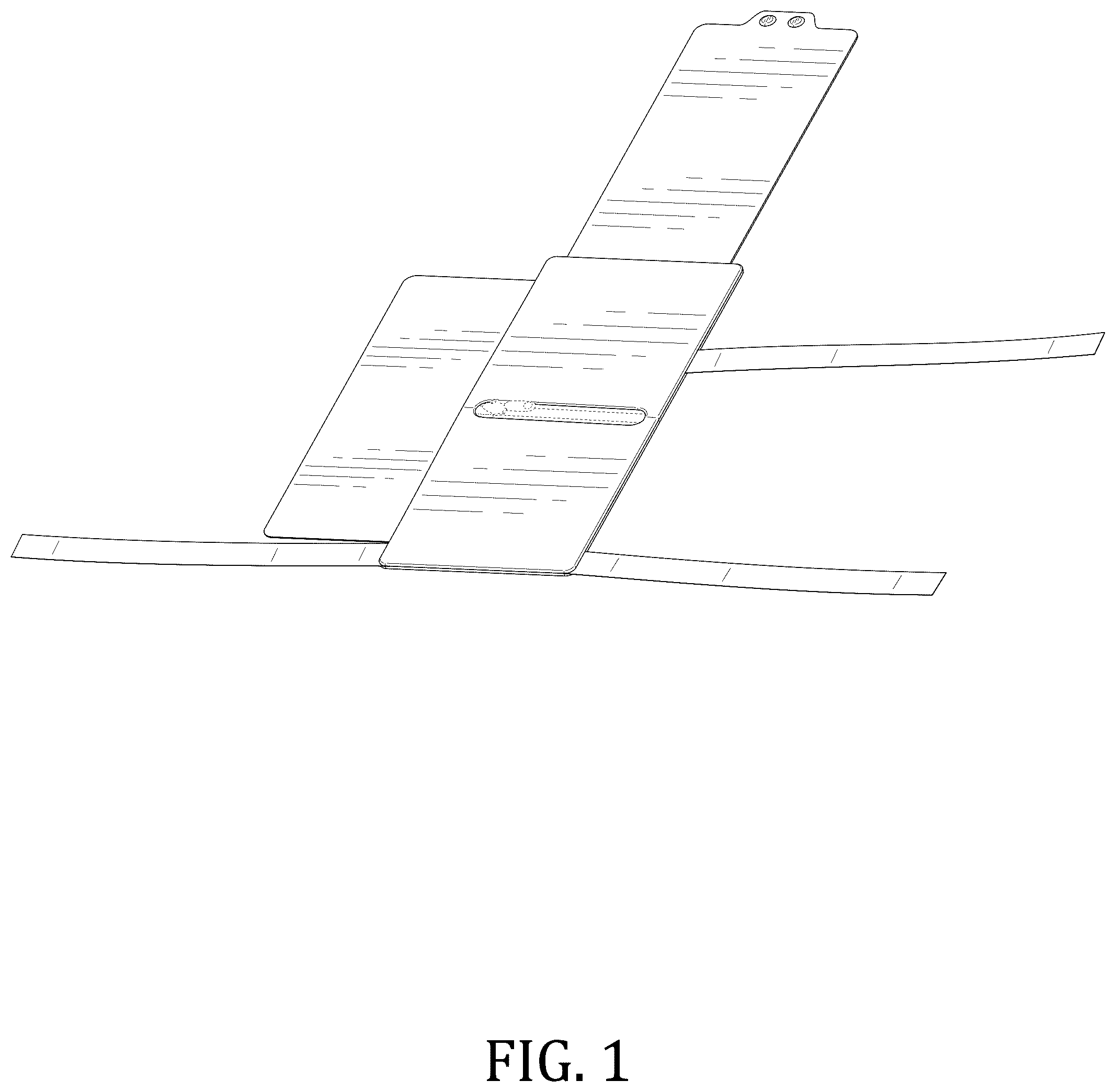 Patent USD1043494 Figure 1 – Sun visor extender for car