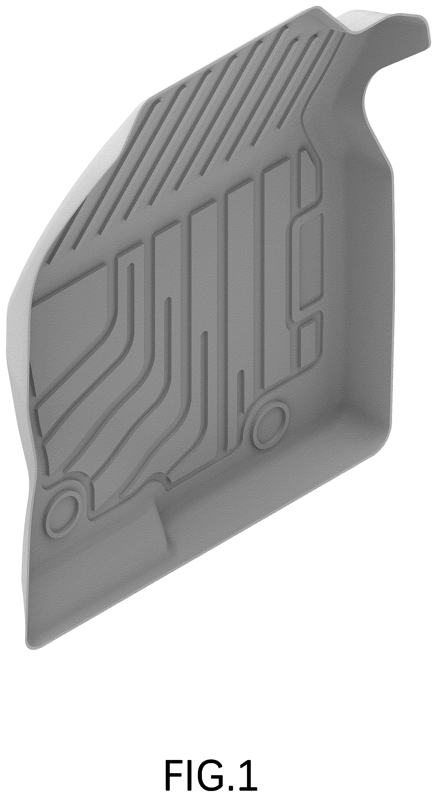 Patent USD1043500 — Car mat — Figure 1
