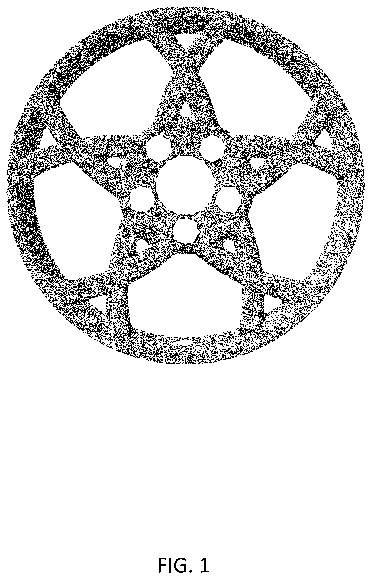 Patent USD1043505 — Vehicle wheel — Figure 1
