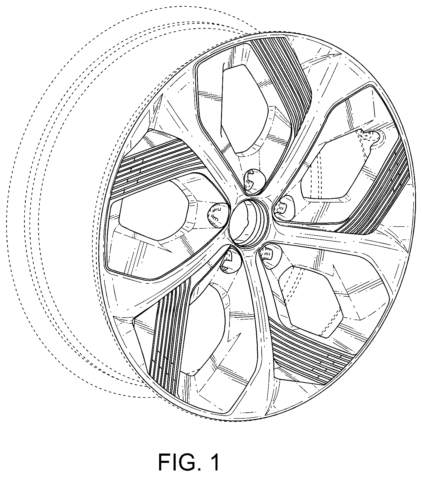 Patent USD1043511 — Wheel hub — Figure 1