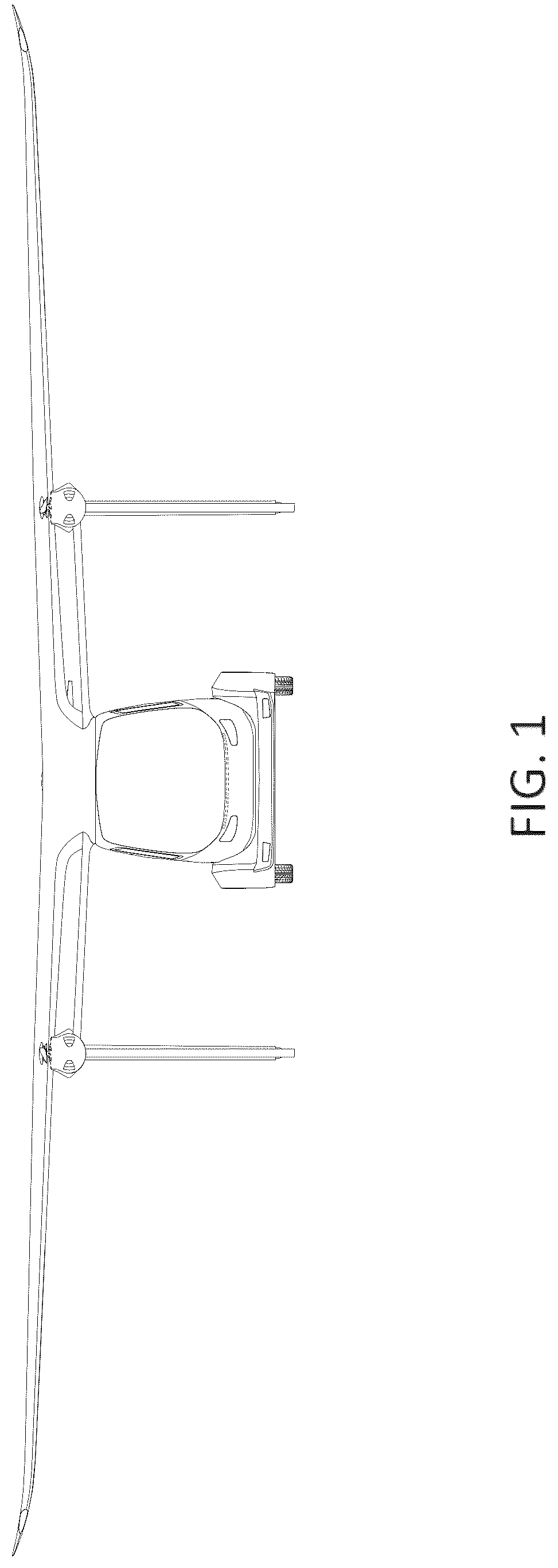 Patent USD1043520 Figure 1 – Aircraft for air travel