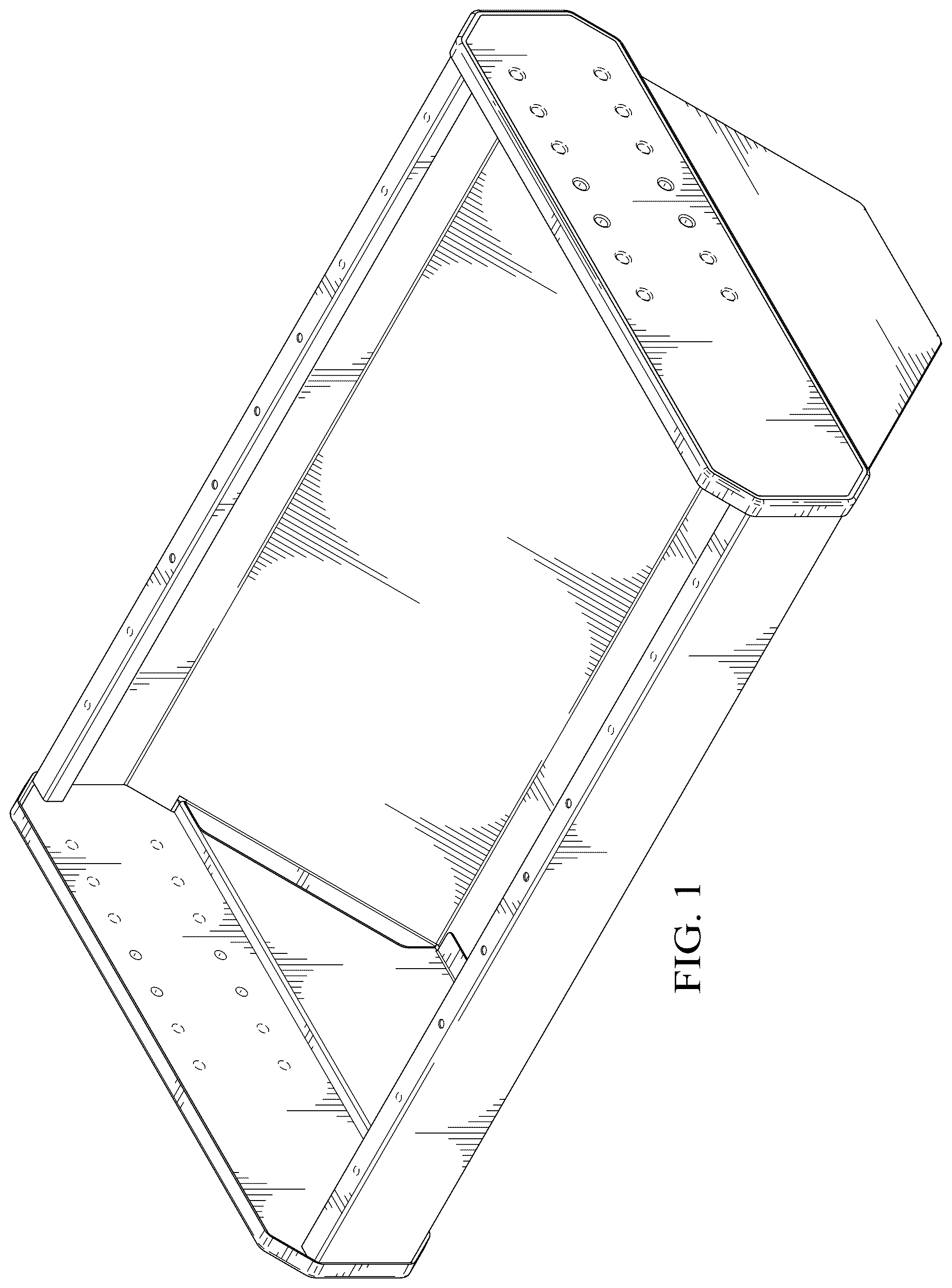 Patent USD1043527 Figure 1 – Cable reel holder shelf