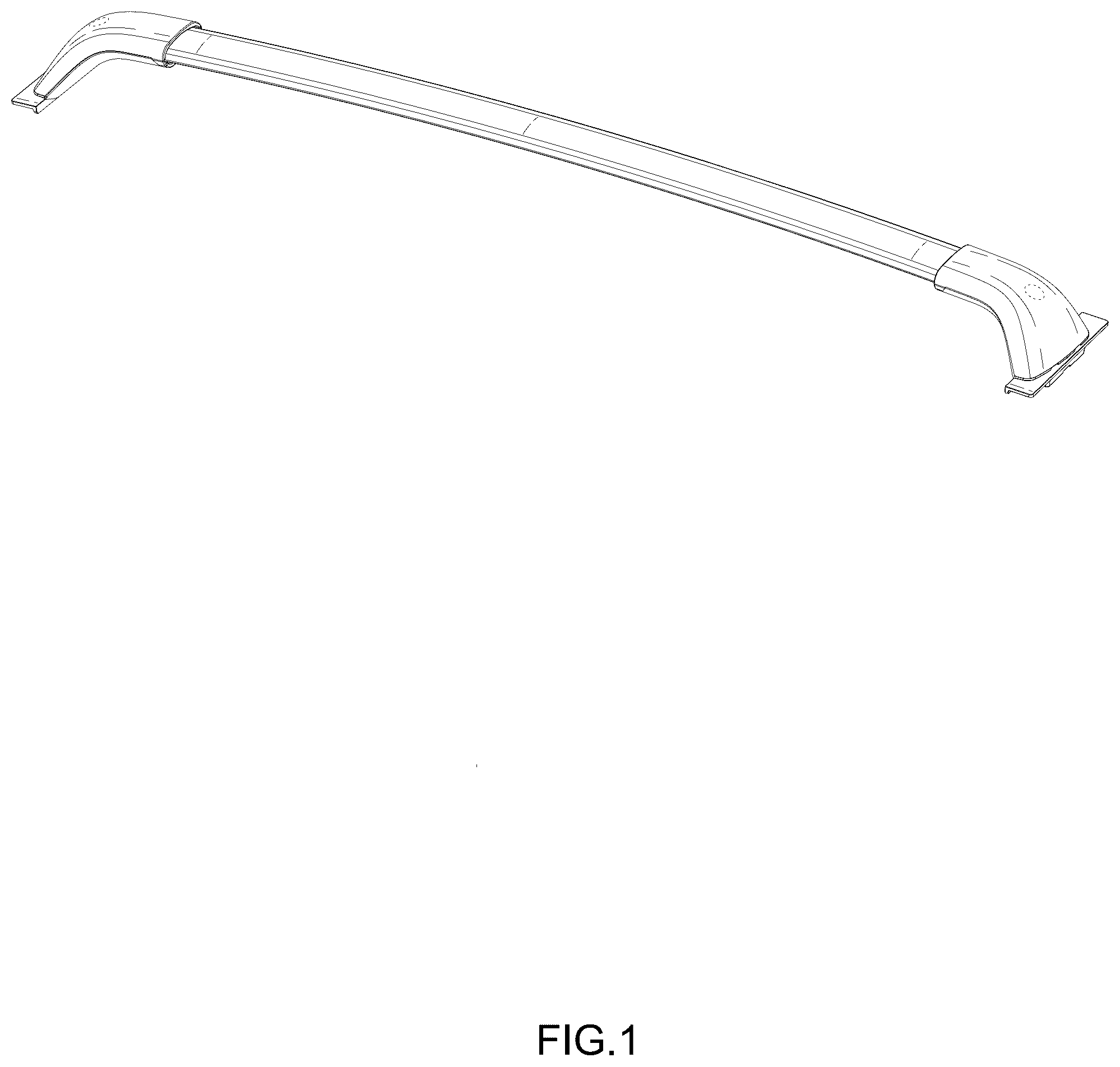 Patent USD1043529 — Crossbar for car — Figure 1