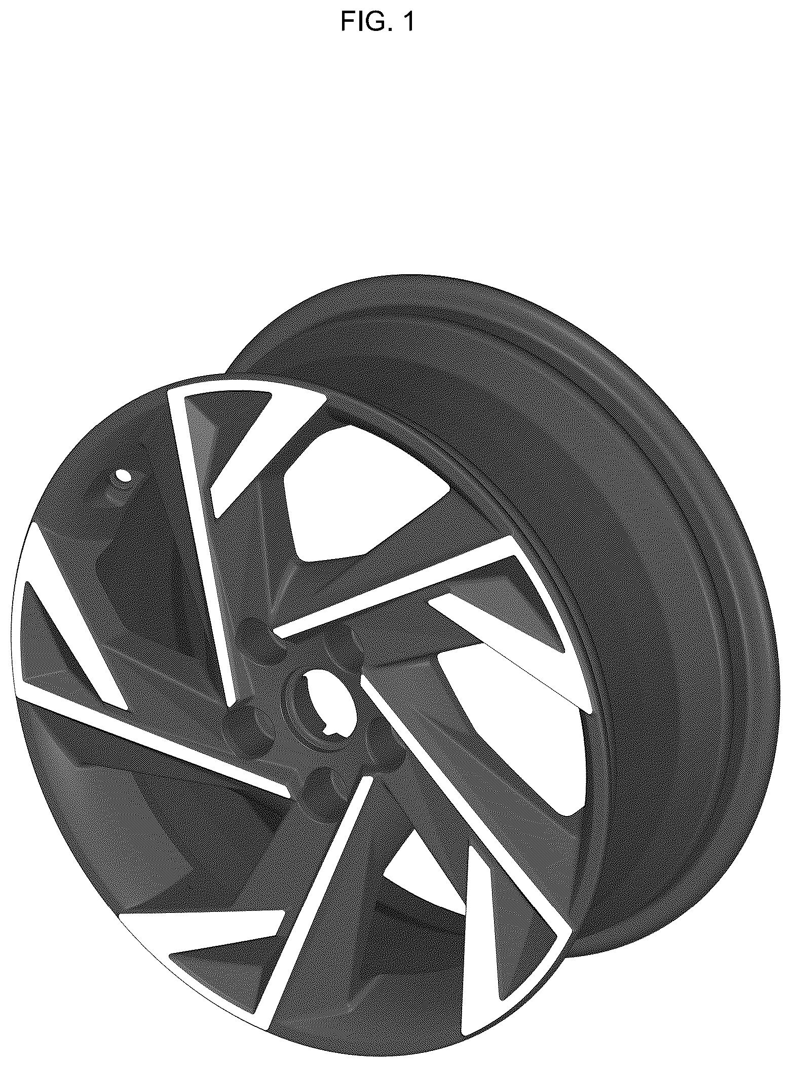 Patent USD1043534 — Wheel for vehicles — Figure 1