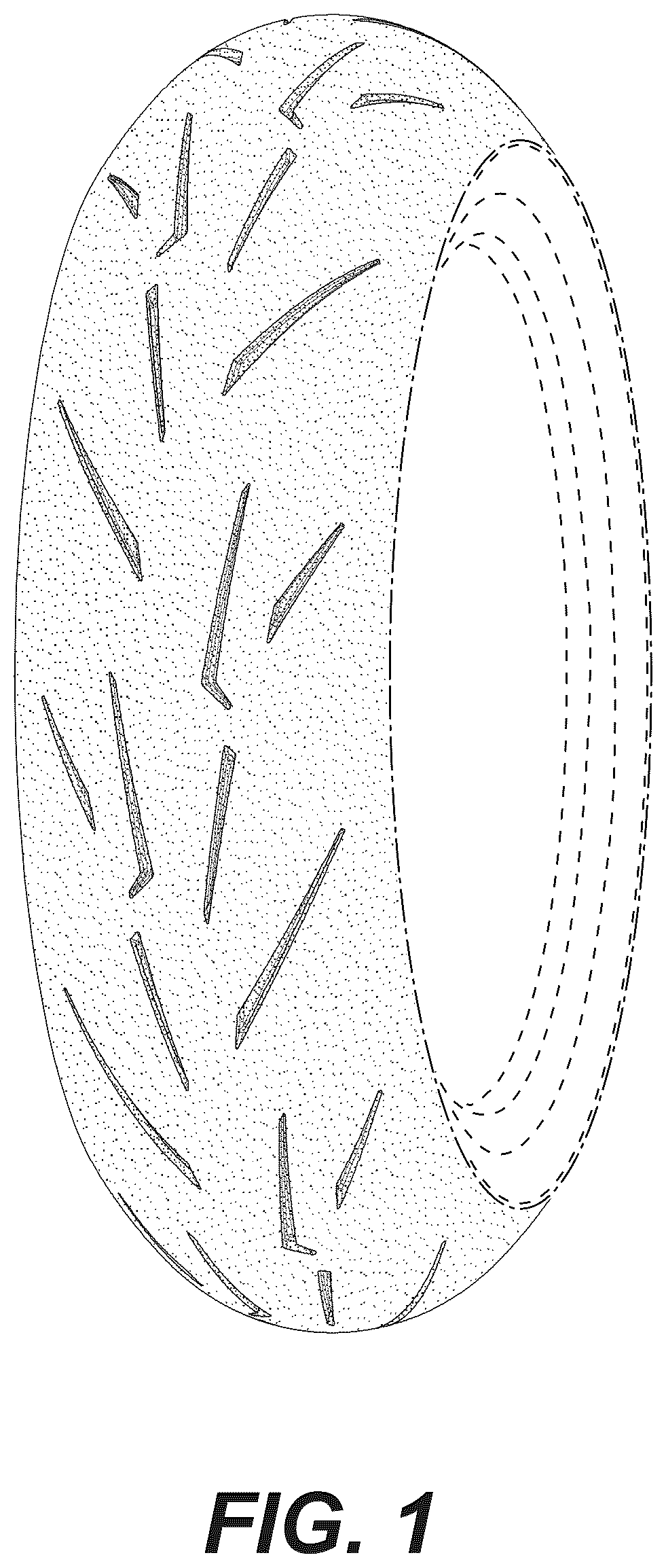 Patent USD1043539 — Motorcycle tire — Figure 1