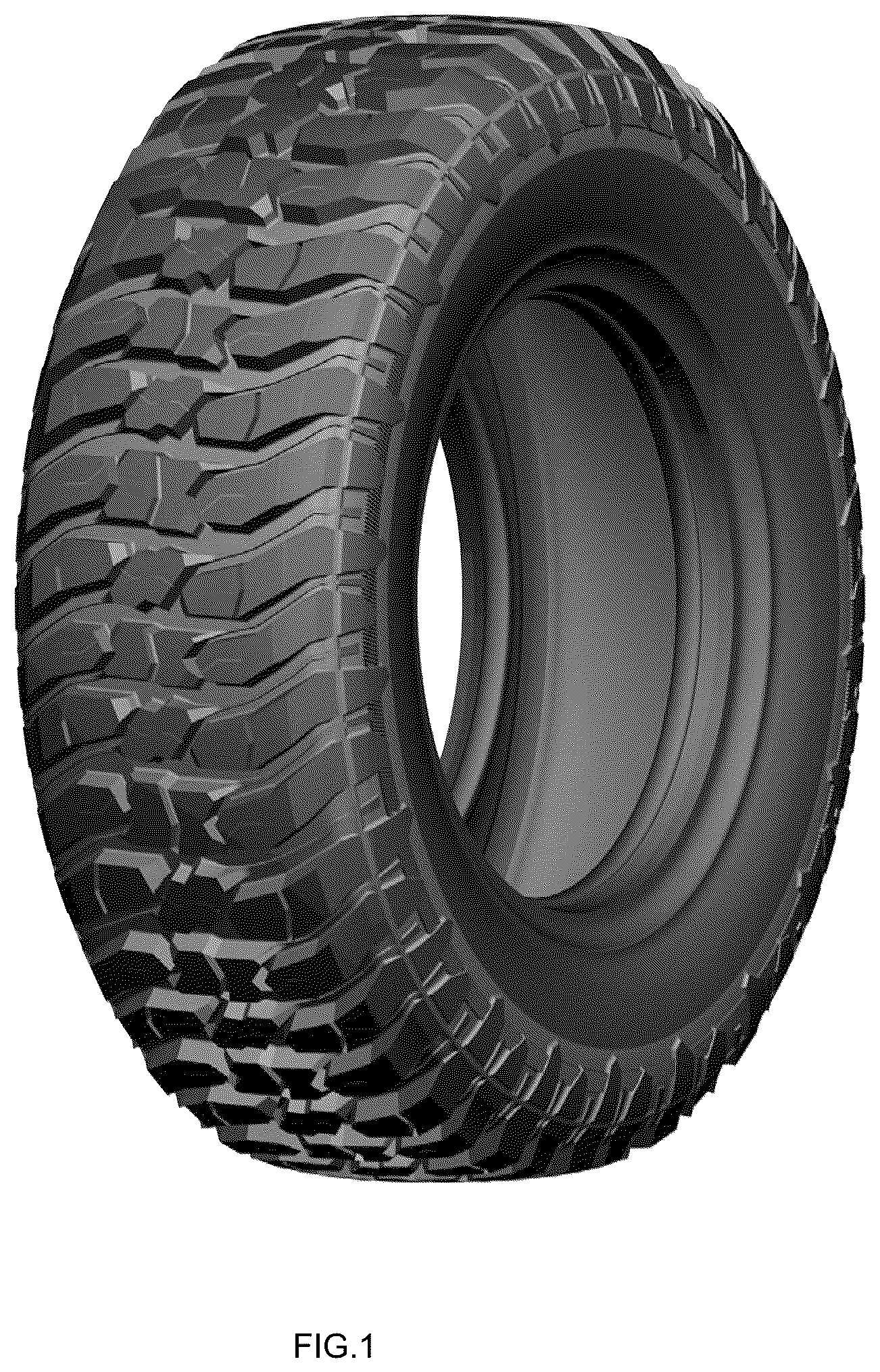 Patent USD1043543 — Tire — Figure 1