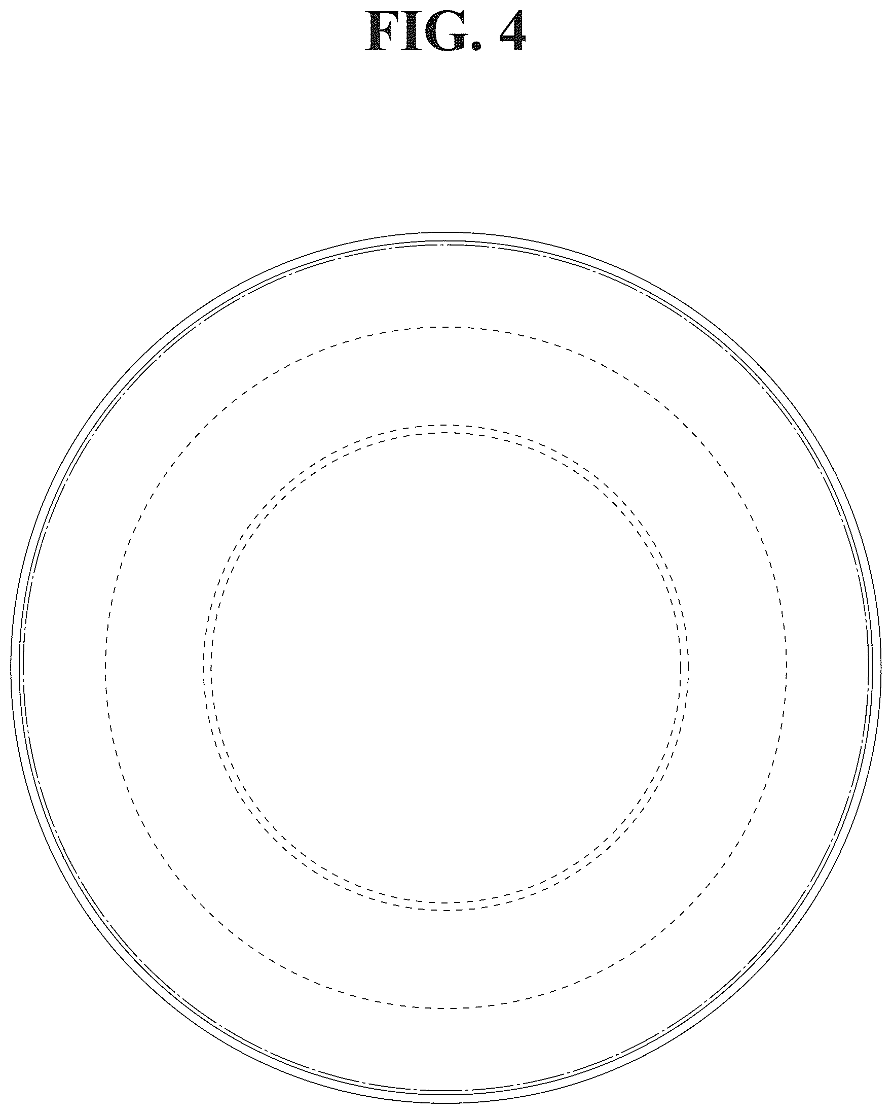 Patent USD1043544 Figure 4 – Automobile tire