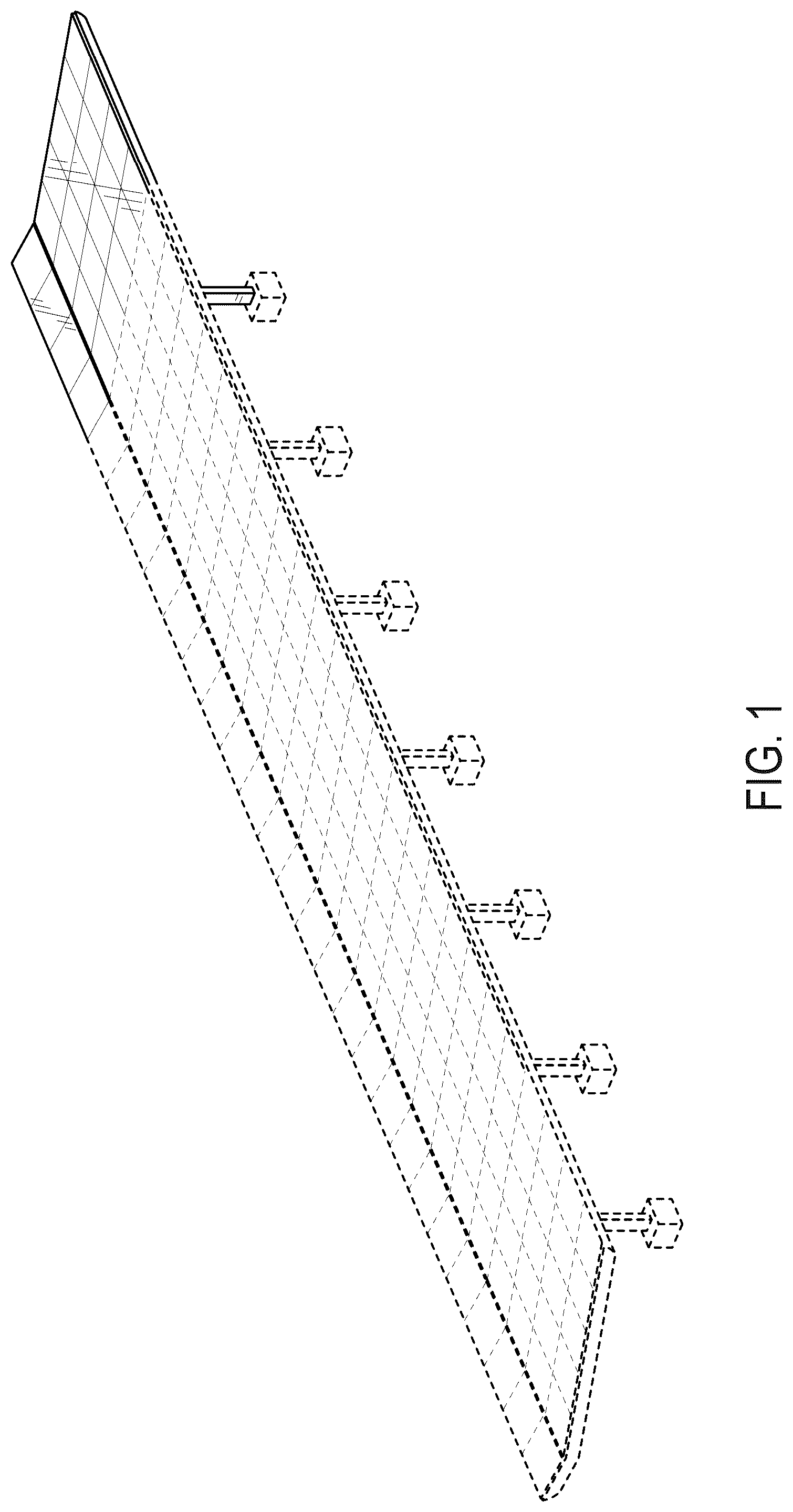 Patent USD1043549 Figure 1 – Solar canopy