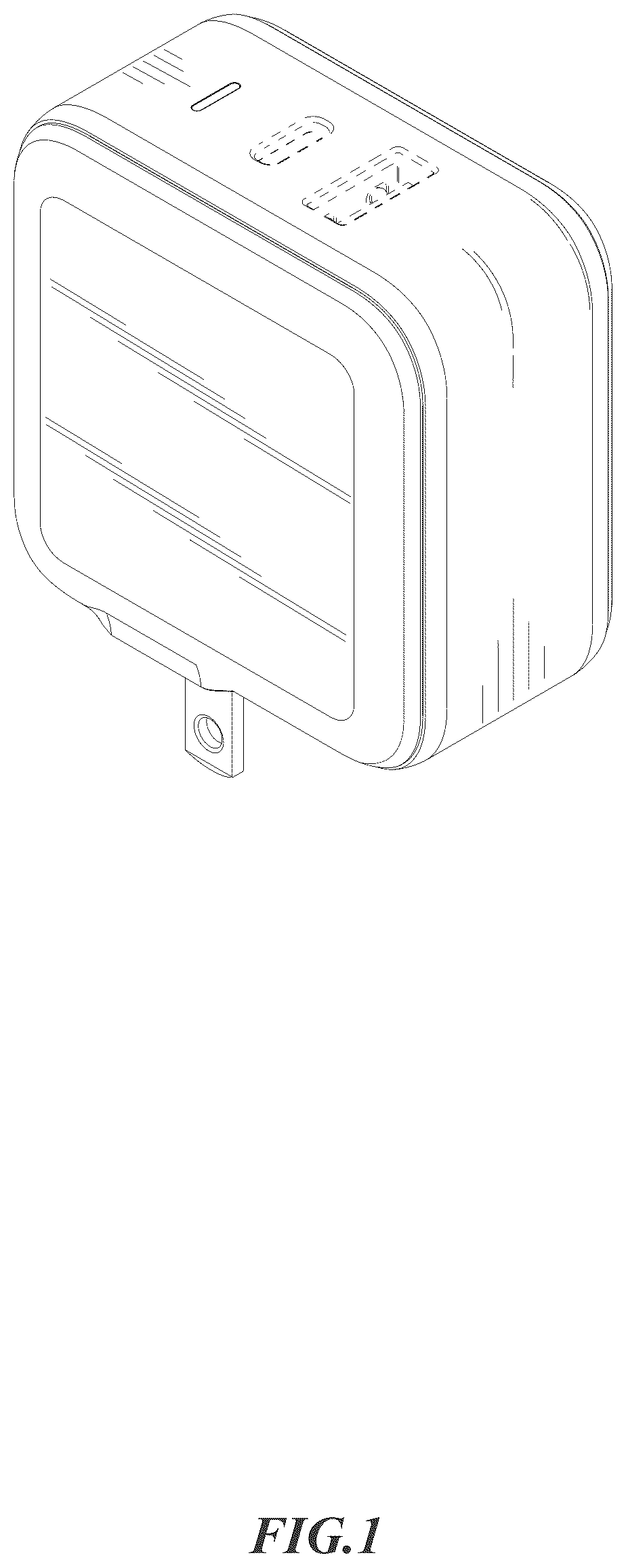 Patent USD1043557 — Electrical charger — Figure 1