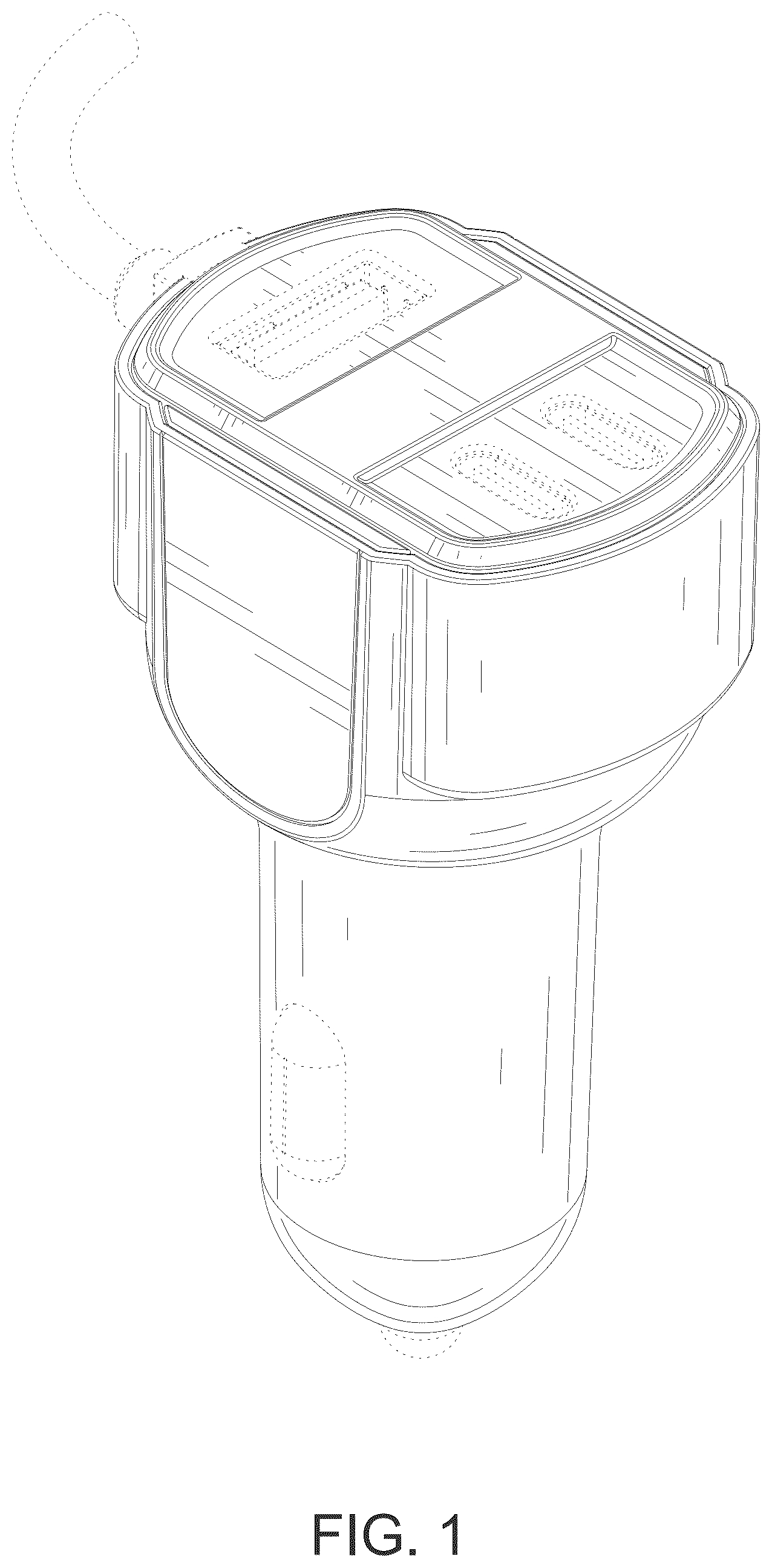 Patent USD1043563 — Vehicle charger — Figure 1