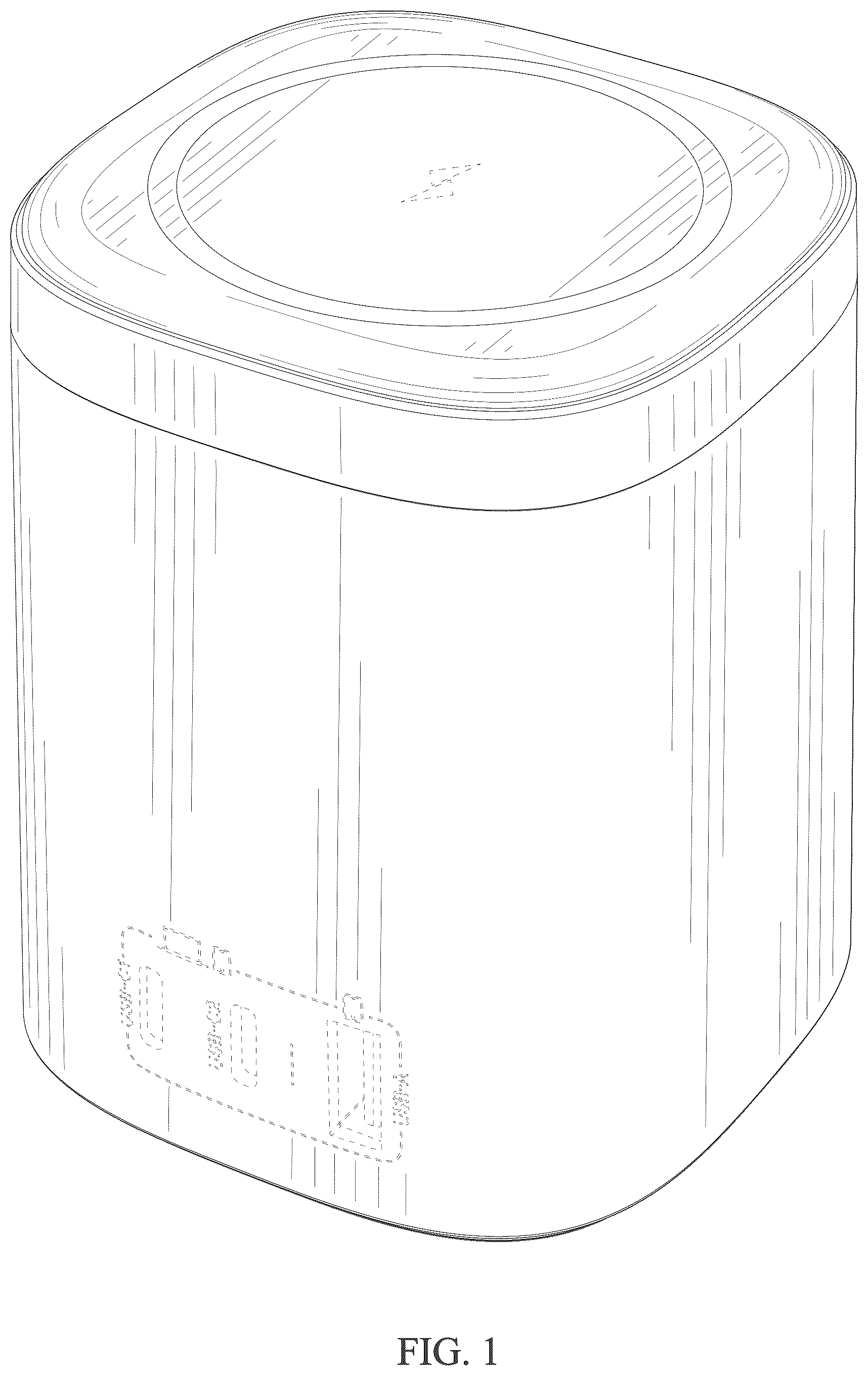 Patent USD1043565 — Desktop charger — Figure 1