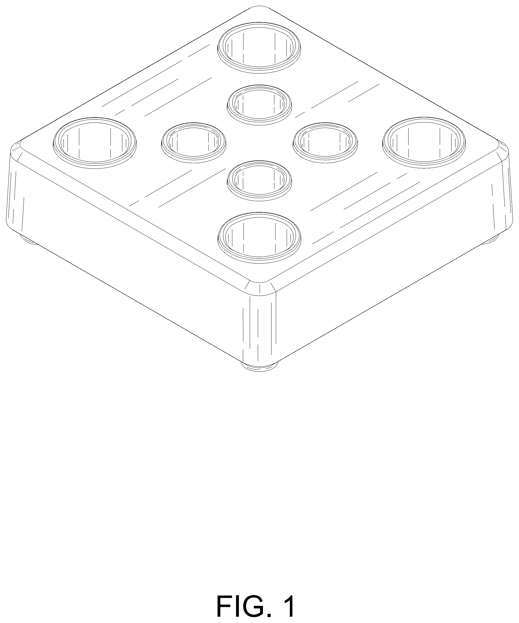 Patent USD1043567 Figure 1 – Charger