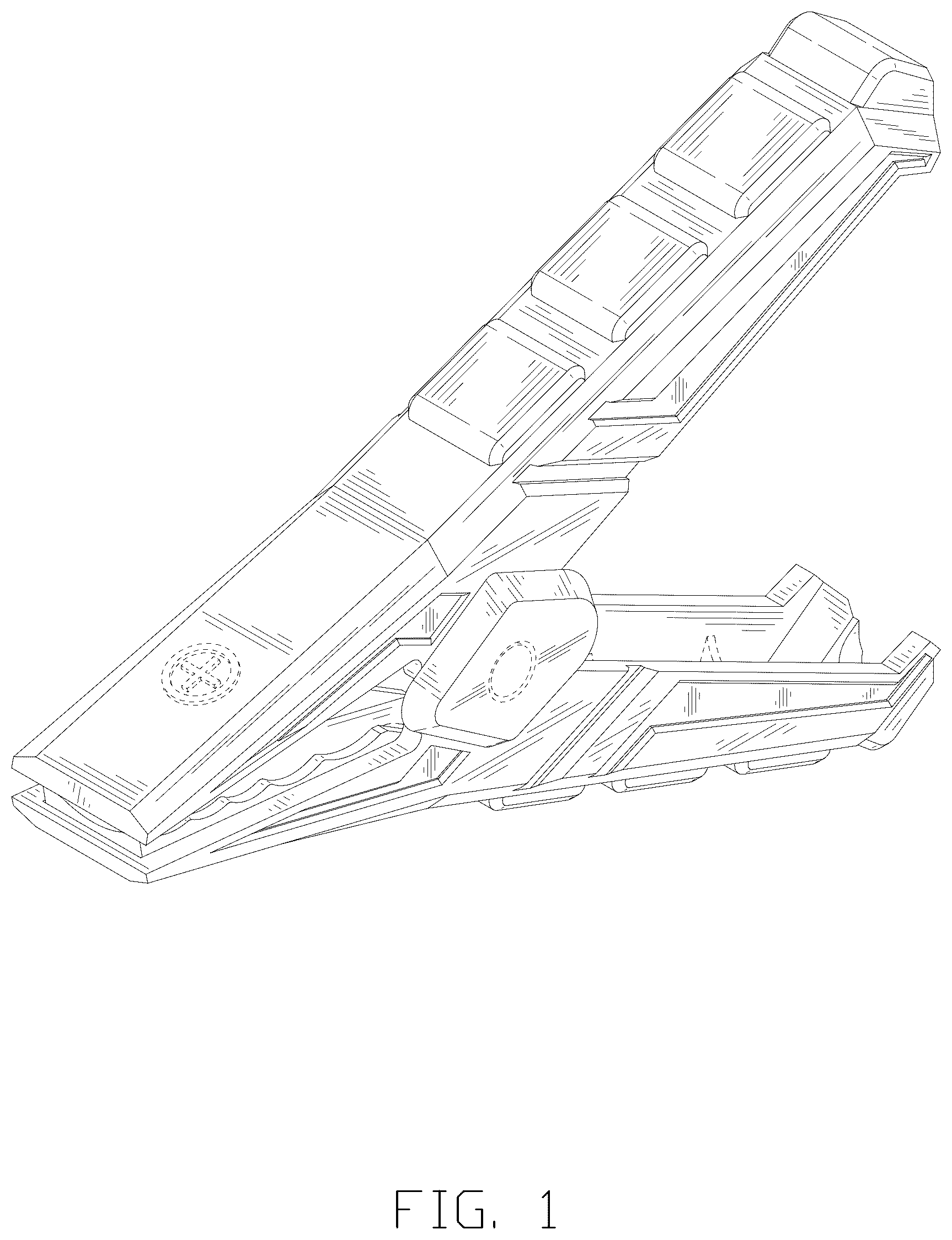 Patent USD1043574 — Cable clip — Figure 1