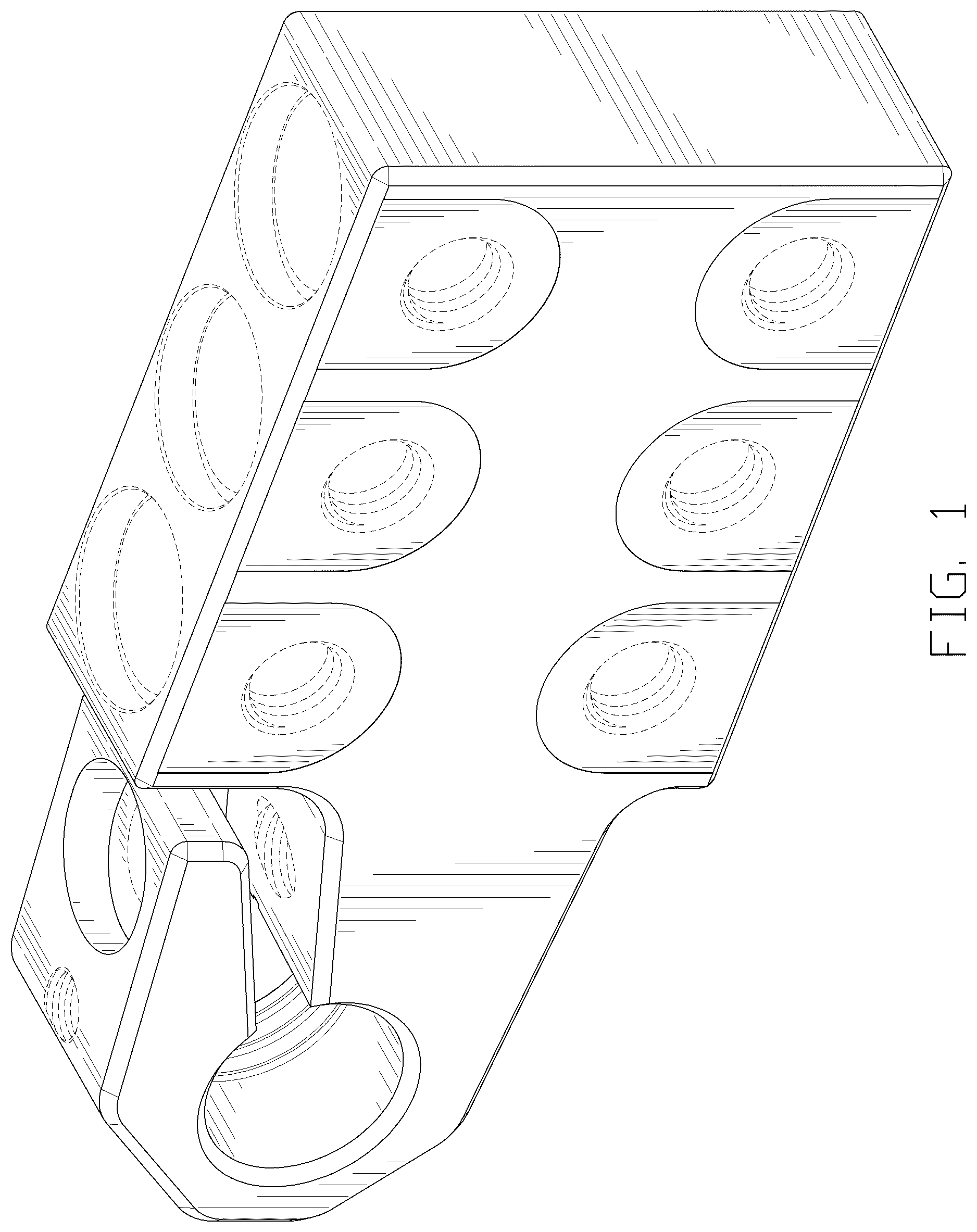 Patent USD1043575 Figure 1 – Battery terminal connector