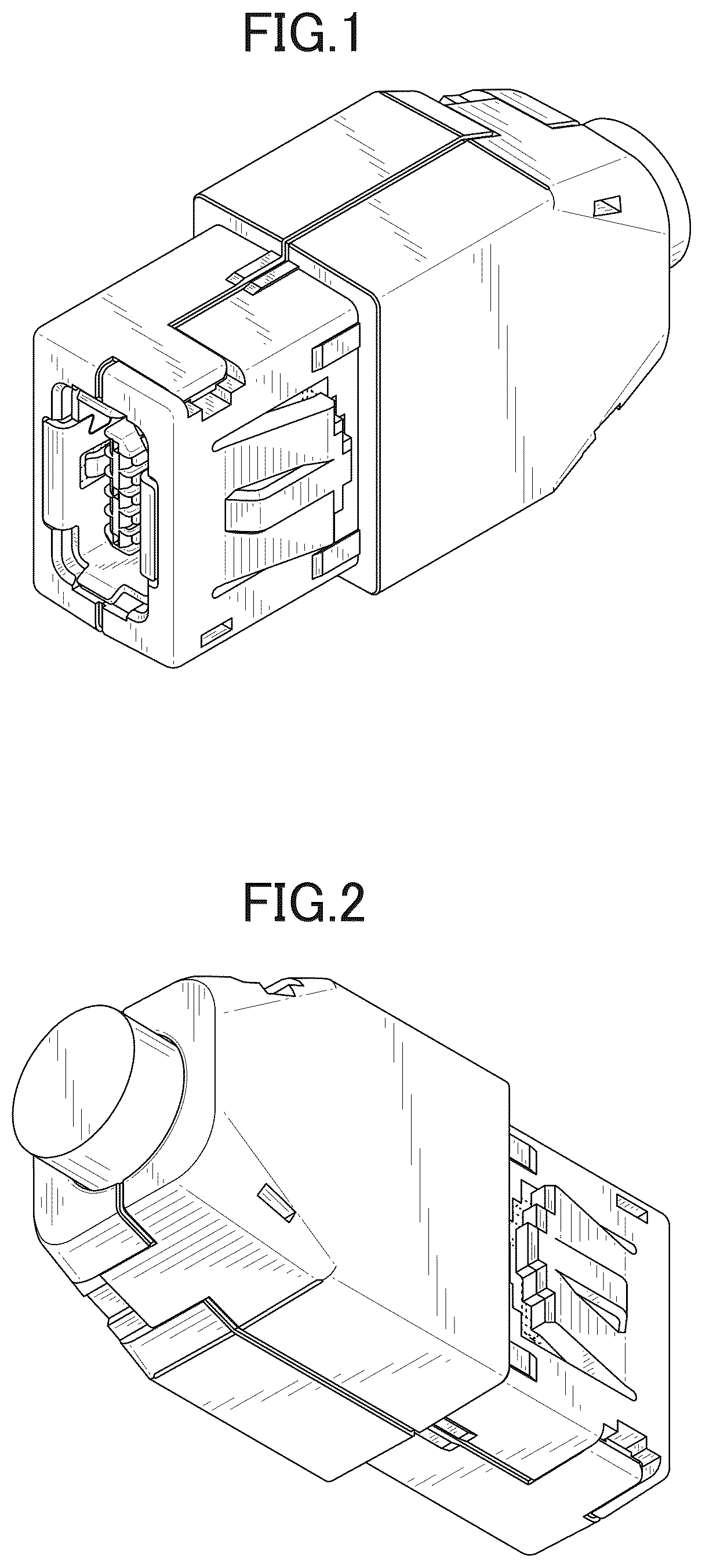 Patent USD1043580 — Electric connector — Figure 1